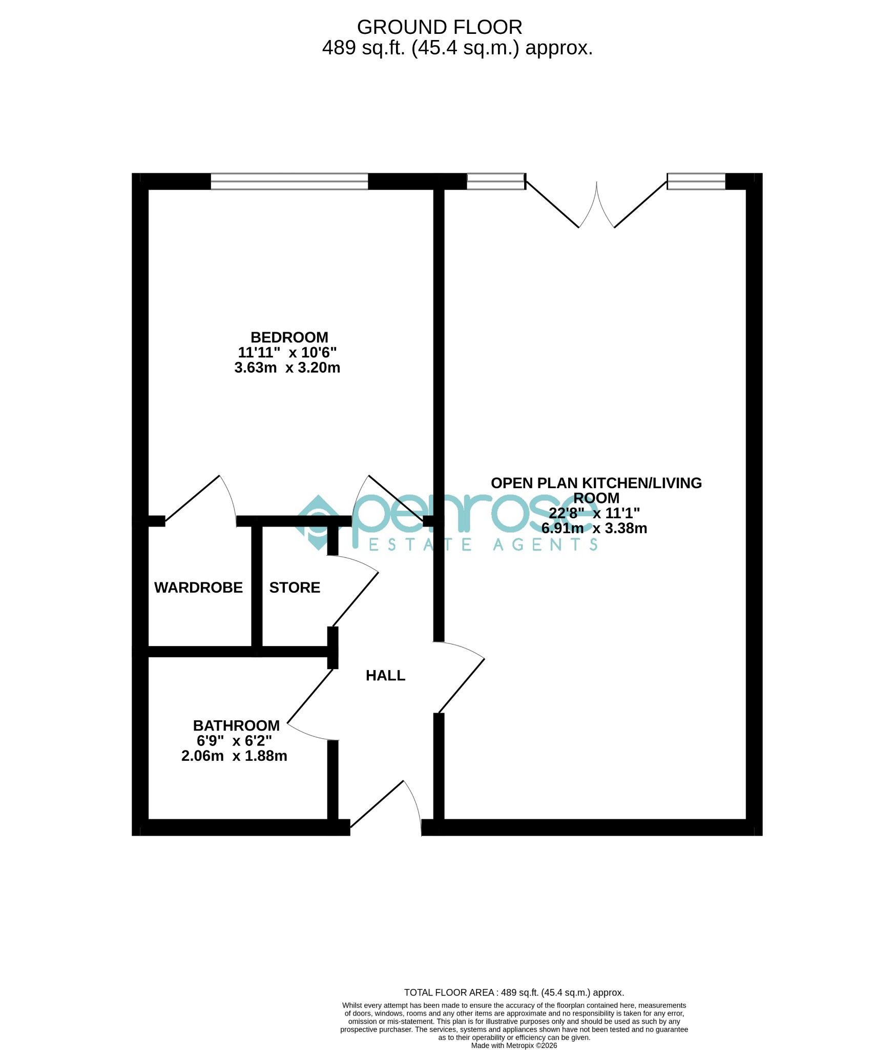 Flat 28, Magnon Court, Leighton Buzzard floorplan