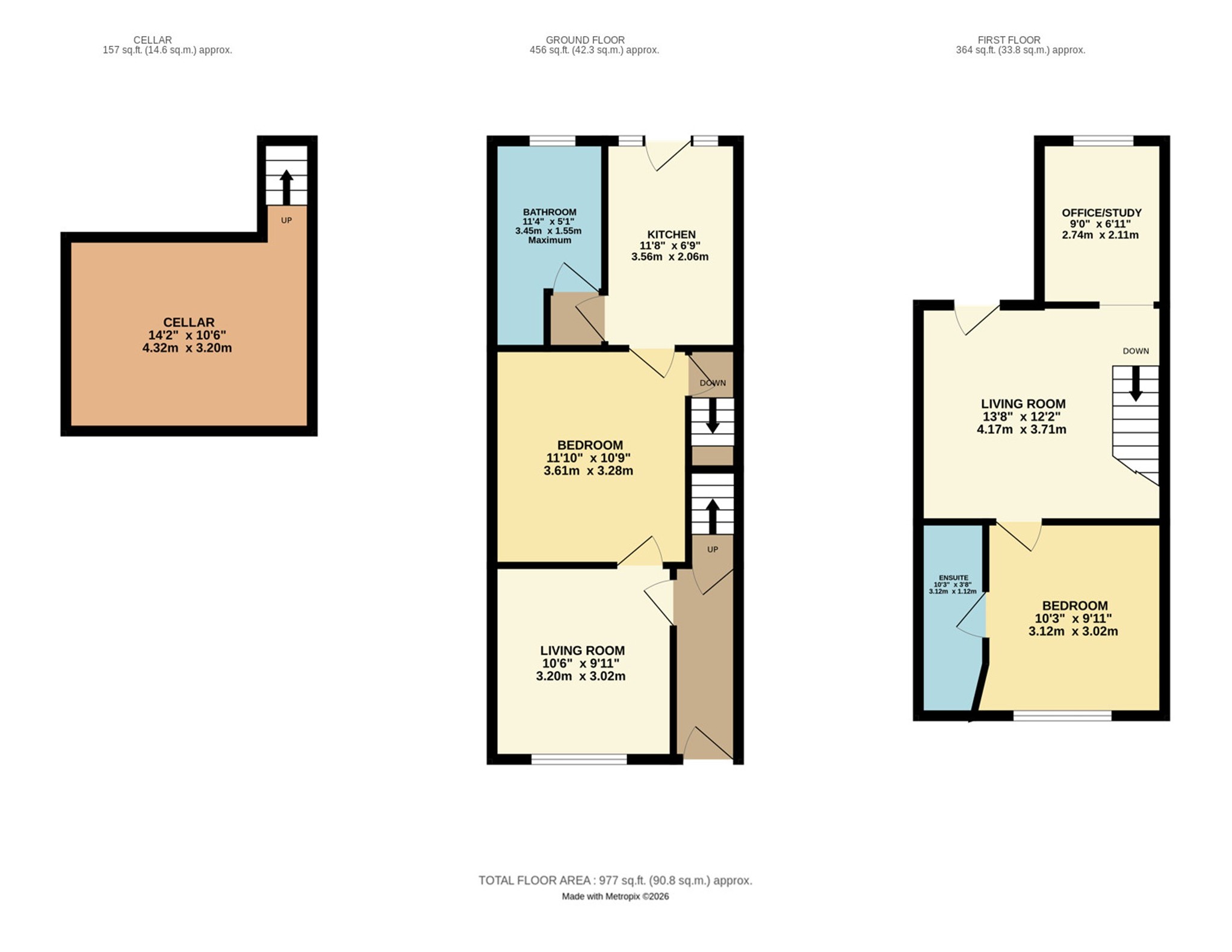 8, Egerton Terrace, Manchester floorplan