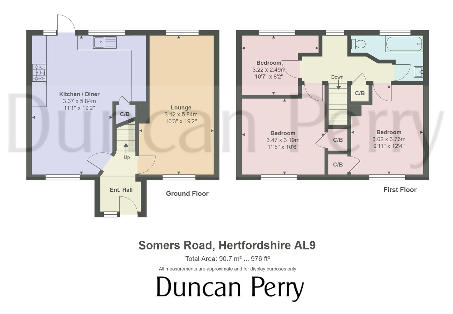 70, Somers Road, Hatfield floorplan