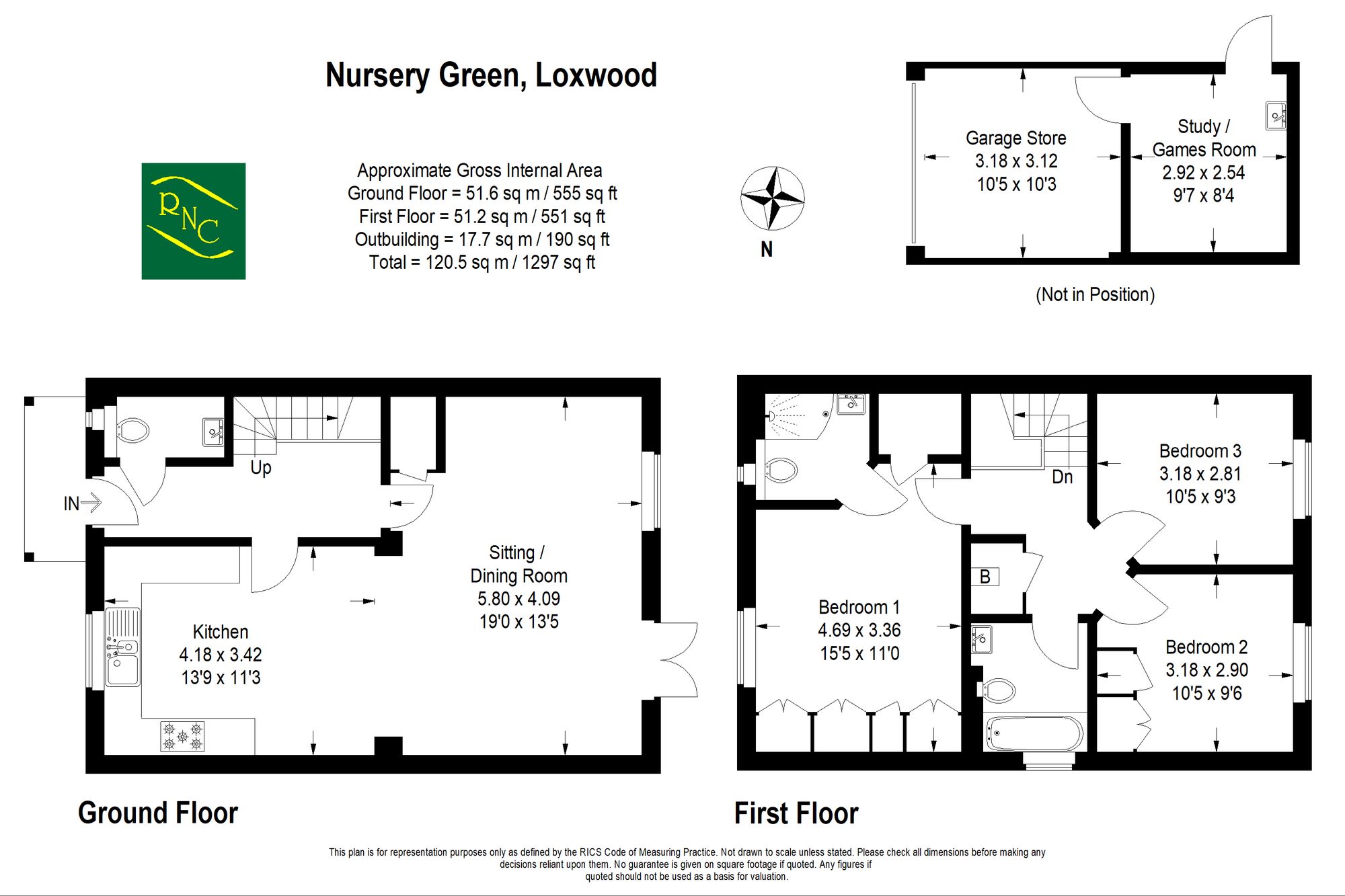 5 Nursery Green, Billingshurst floorplan