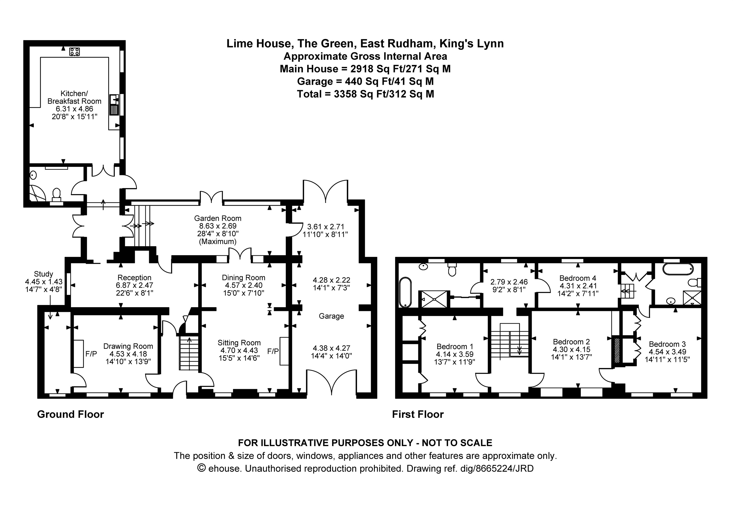 Lime House, The Green, King's Lynn floorplan