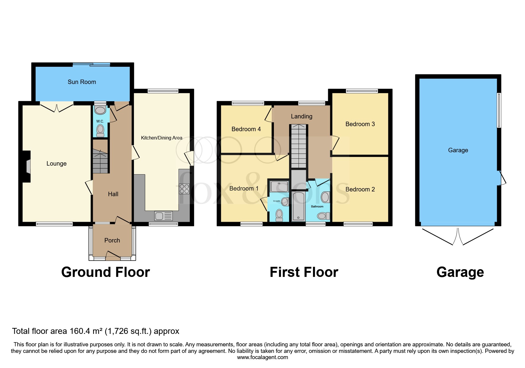 Sandpiper, 6, Periton Lane, Minehead floorplan
