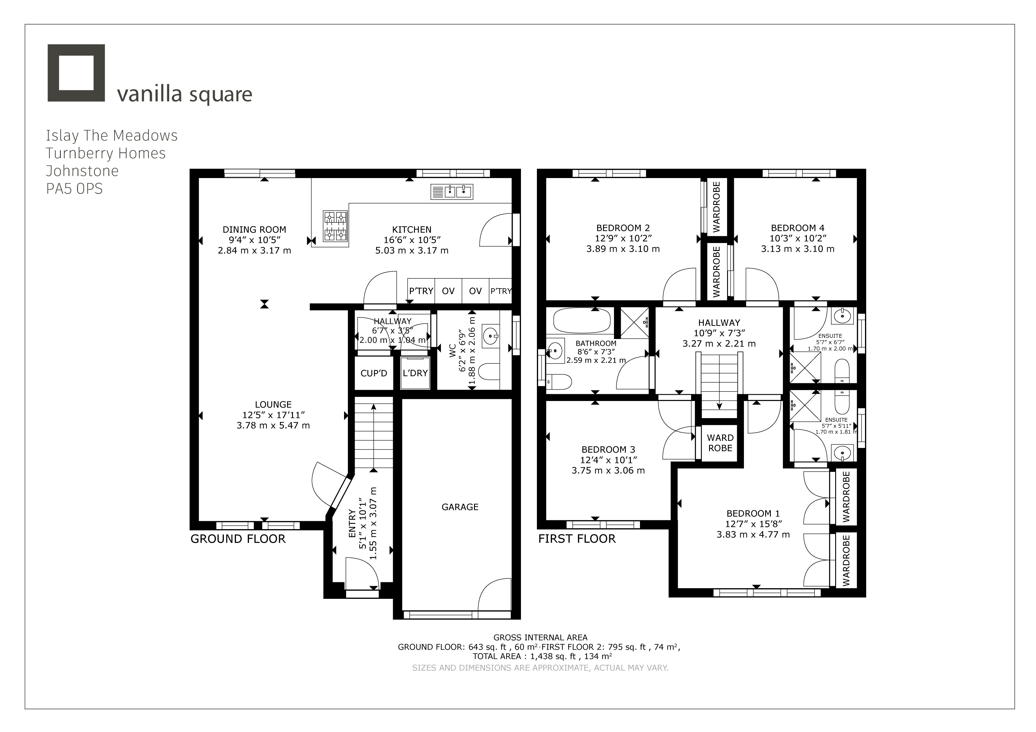 Corseford Road, Johnstone floorplan