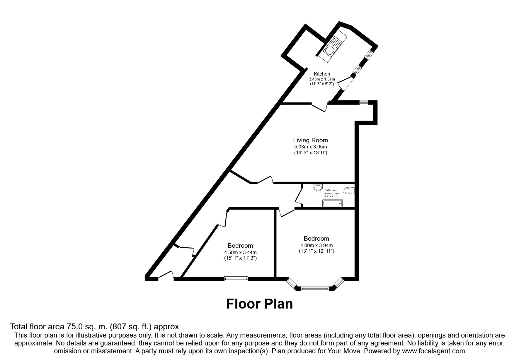 Westburn Road, Cambuslang, Glasgow, South Lanarkshire G72, 2 bedroom flat for sale 57263033