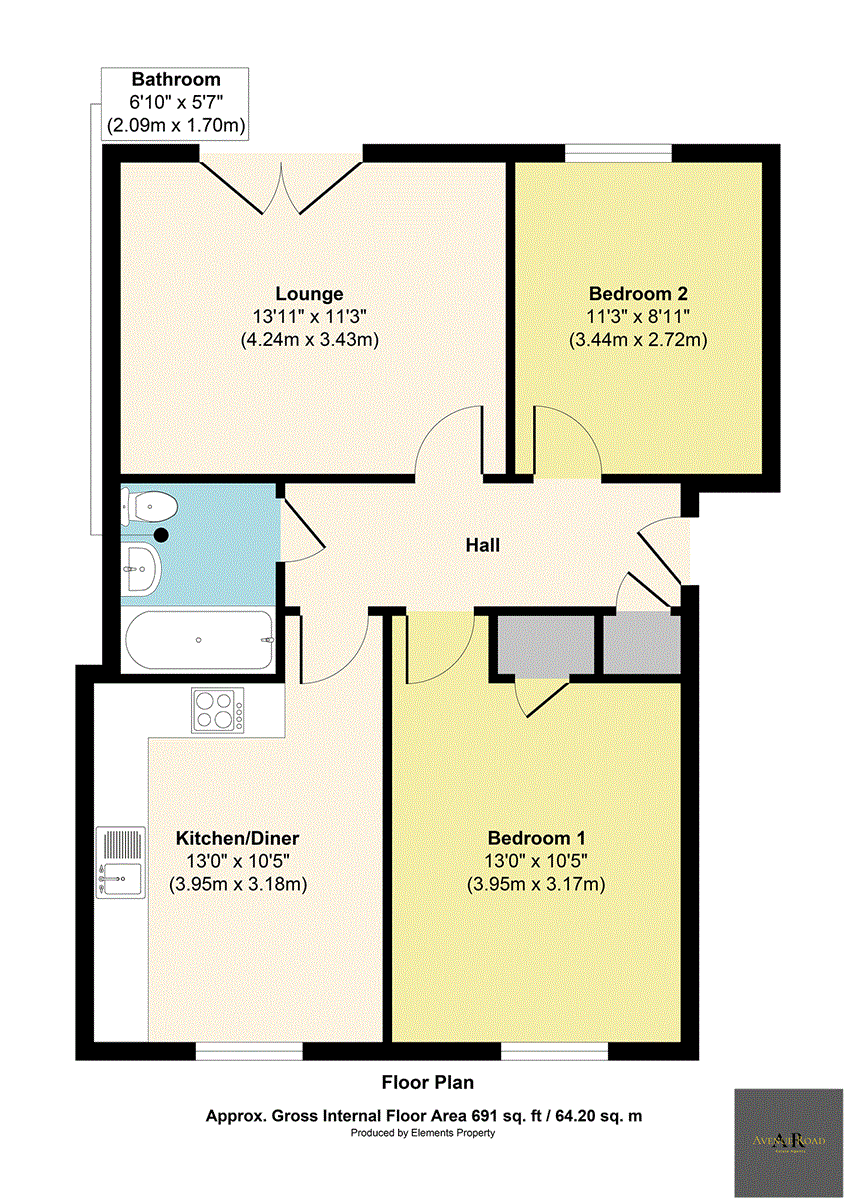 24 Old Dalmore Drive, Auchendinny Penicuik floorplan