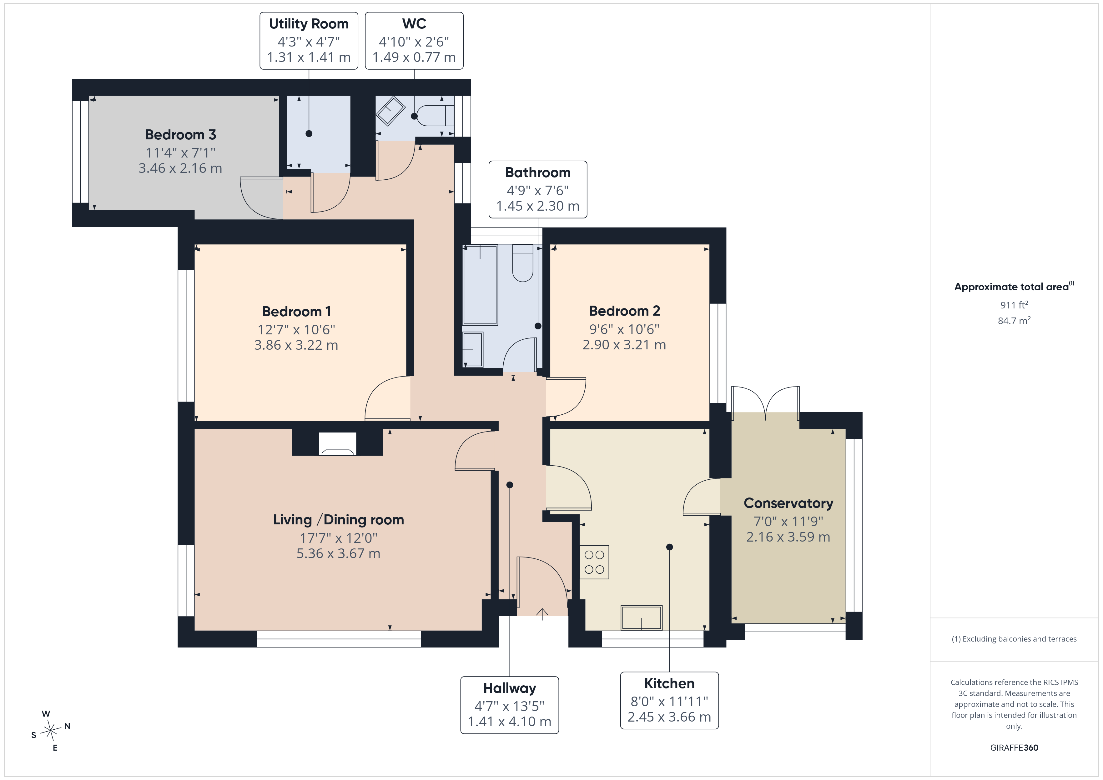 Brickyard Lane, Nottingham floorplan