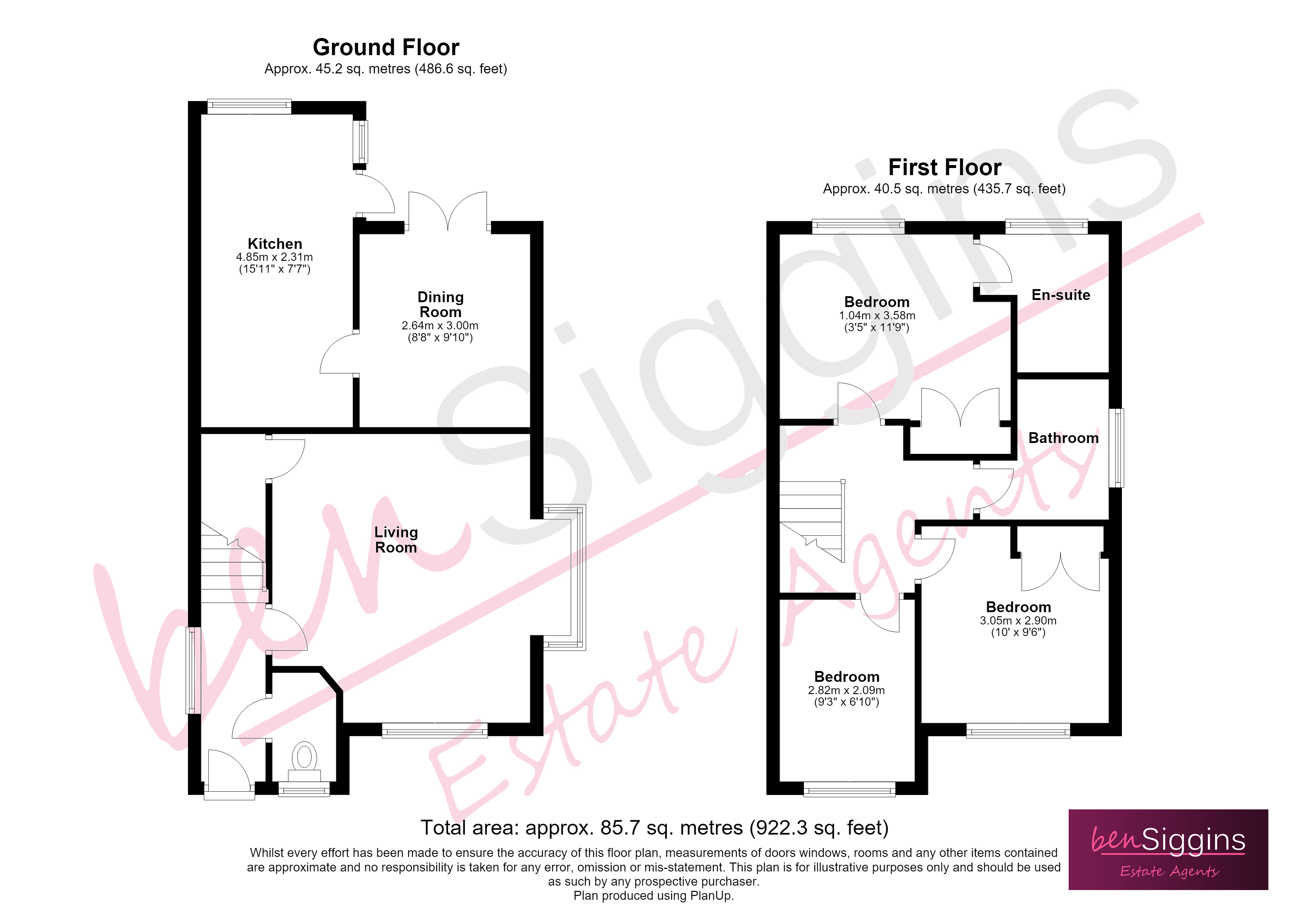 3, Albert Reed Gardens, Maidstone floorplan