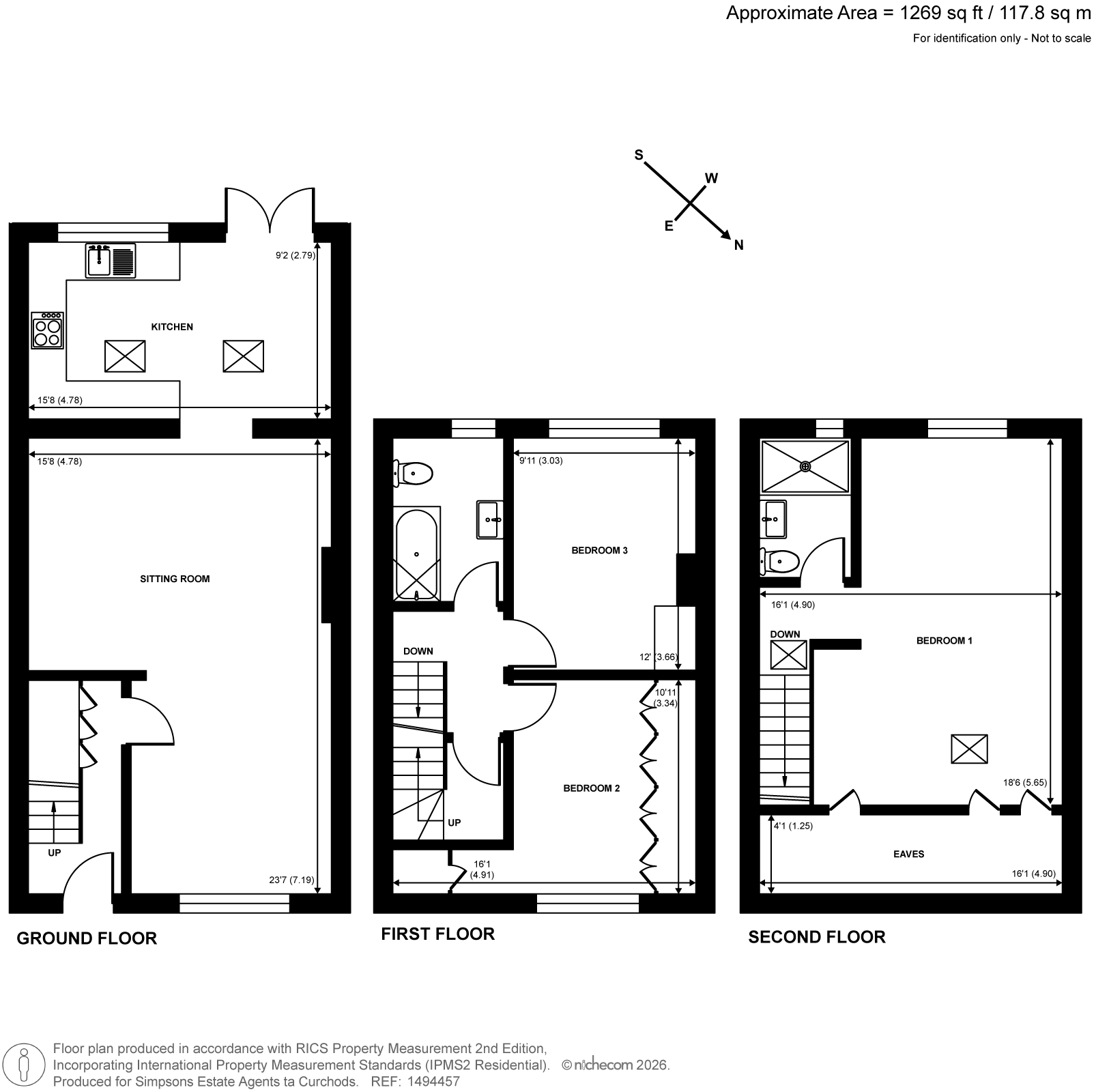 66, Kings Road, Surbiton floorplan