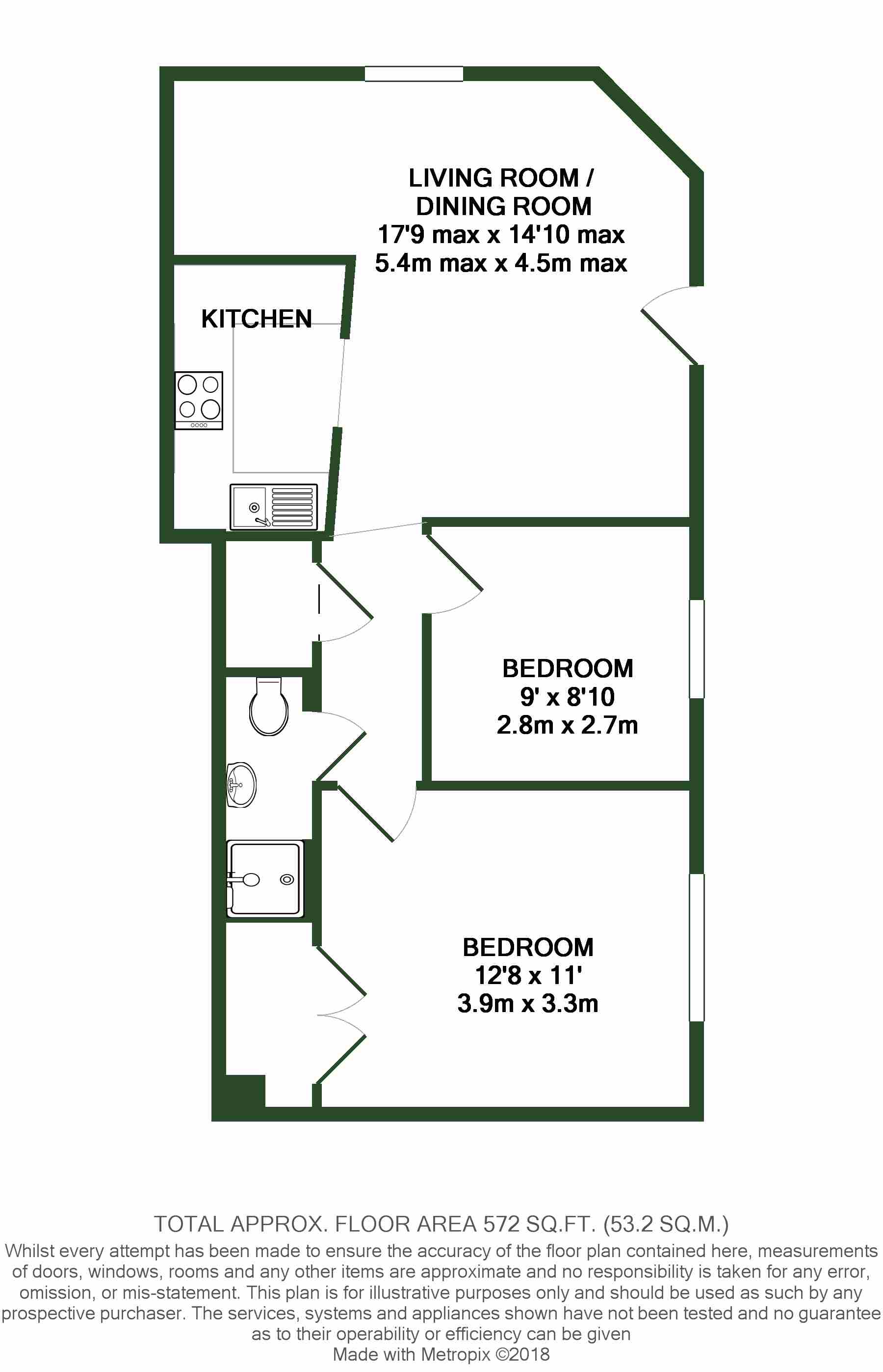 2 Bedrooms Flat to rent in Heritage Court, Canterbury CT1