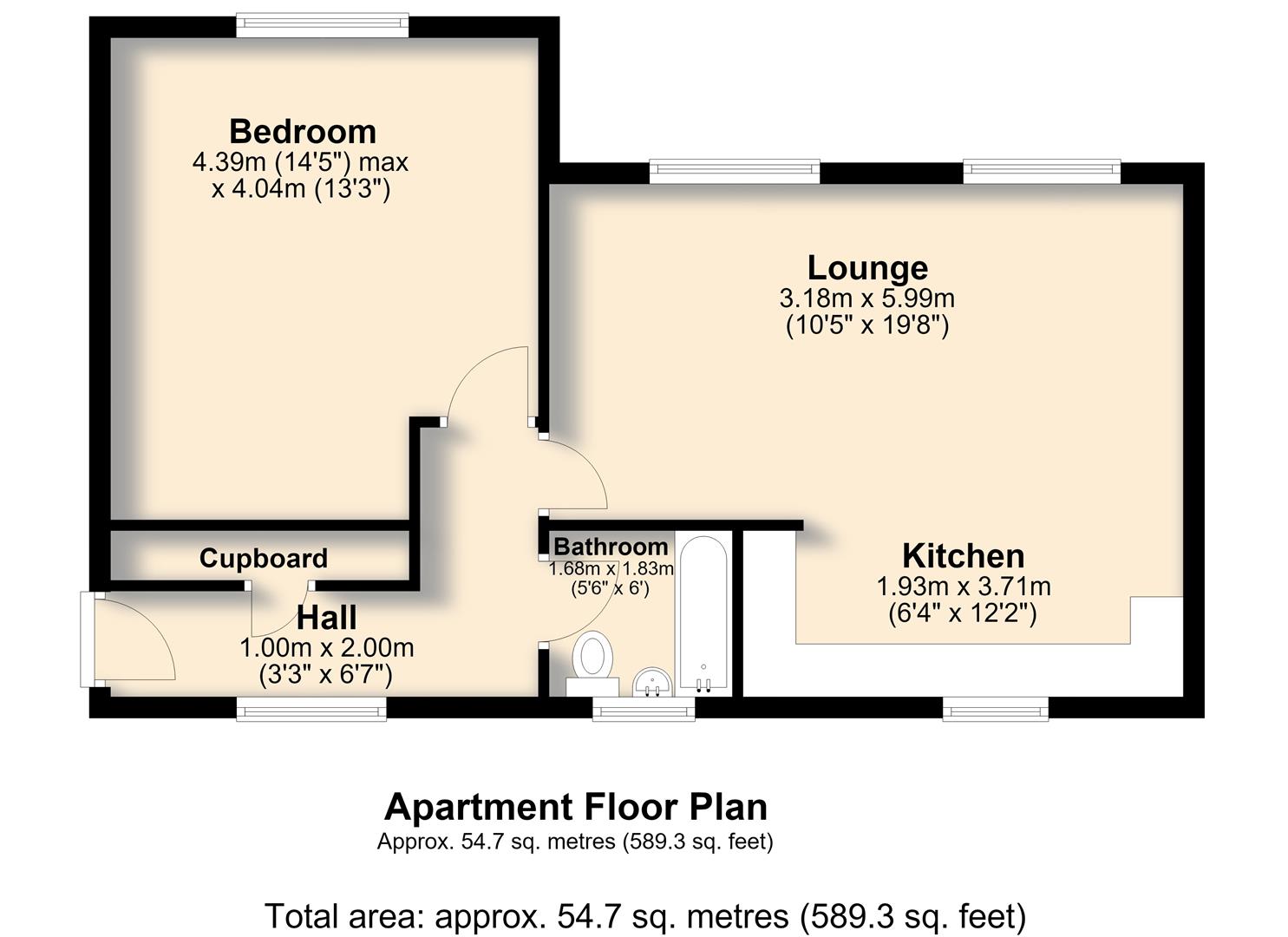 Juby Court, Norwich floorplan