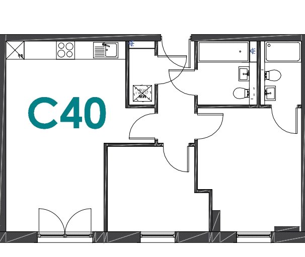 7, A Court floorplan