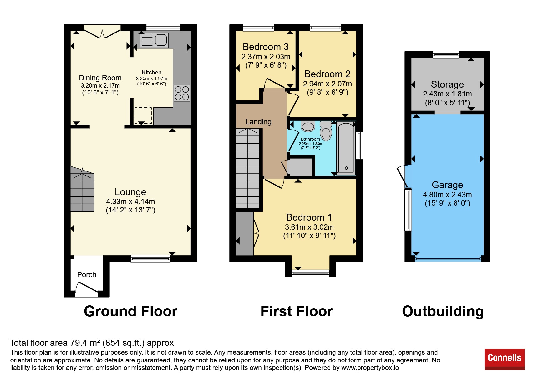 16, The Coppice, Canterbury floorplan