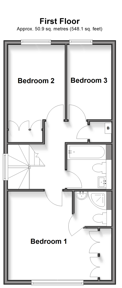 Westcott Street Westcott, Dorking floorplan