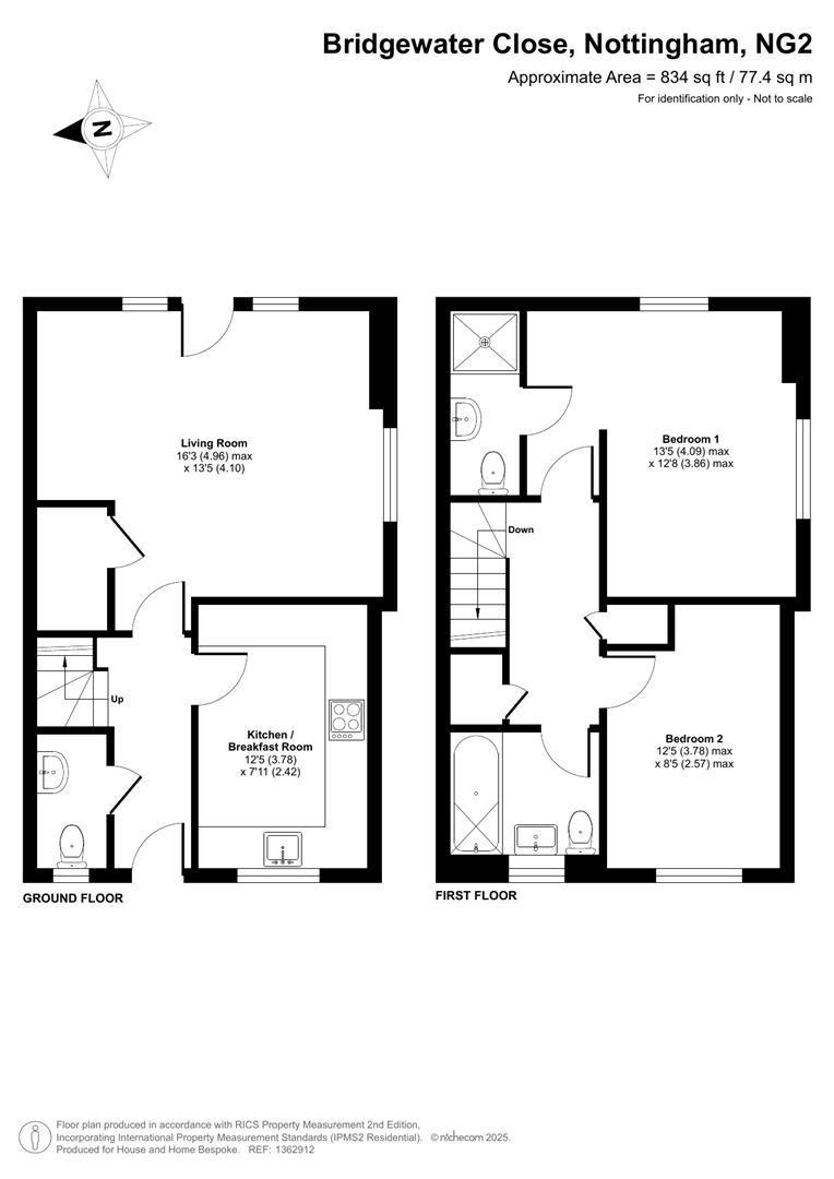 5, Bridgewater Close, Nottingham floorplan