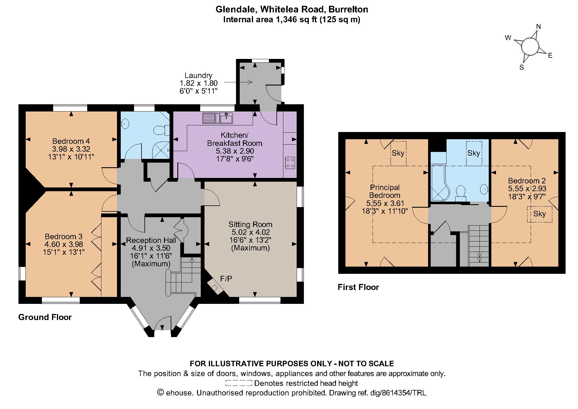 Glendale,, Whitelea Road, Blairgowrie floorplan