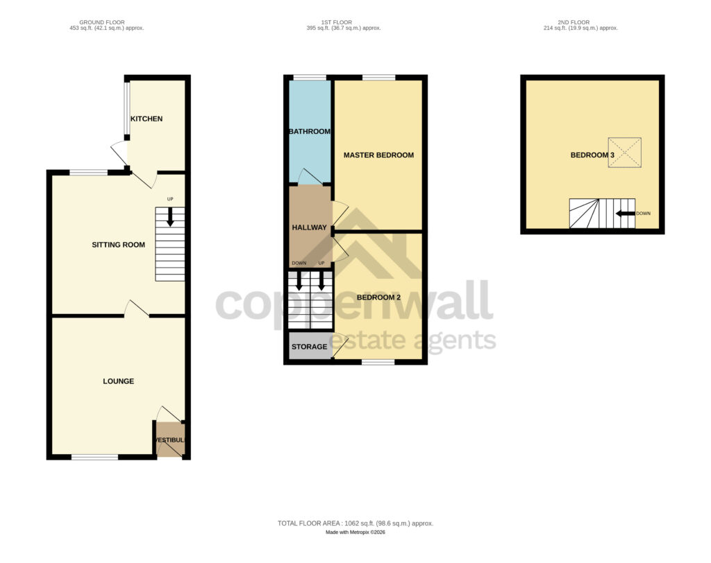 7, Gladstone, Bacup floorplan