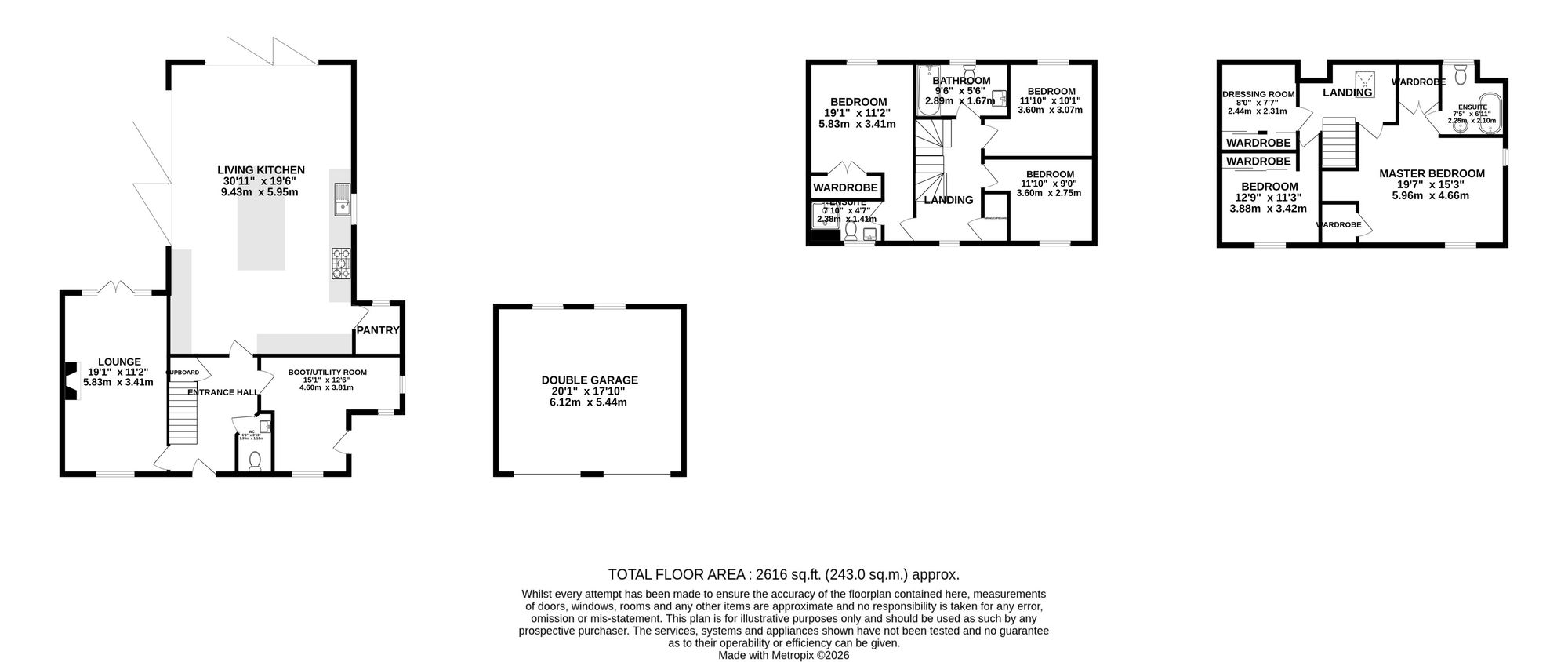 1 Stretton Croft Wolvey Road, Hinckley floorplan