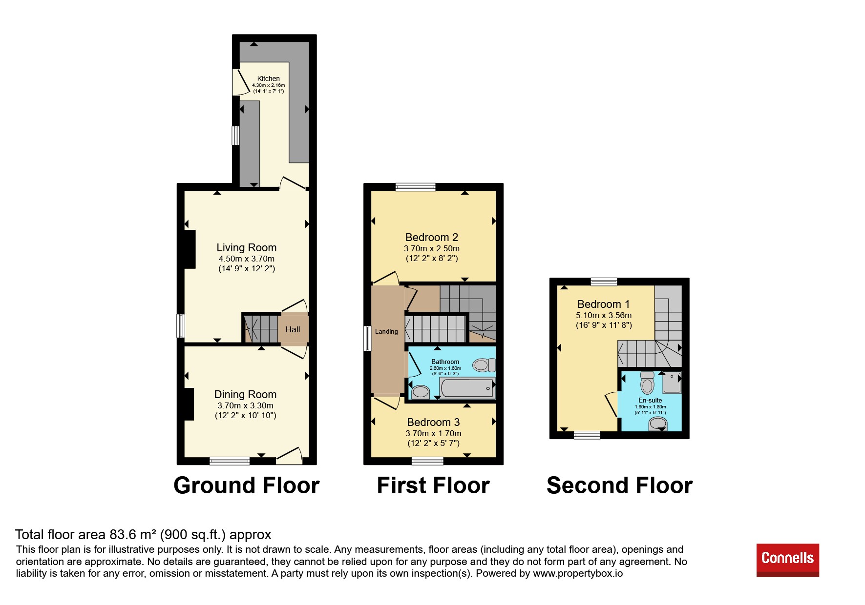 16, Chapel Street, Cannock floorplan