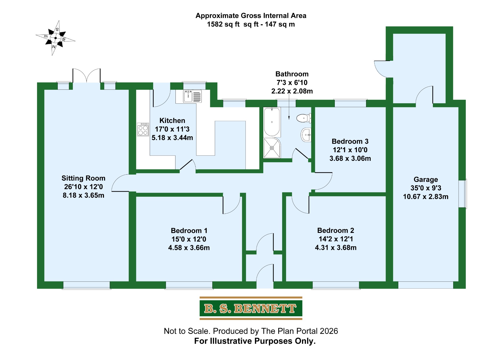 3 Wharf Road, Wraysbury, Staines floorplan