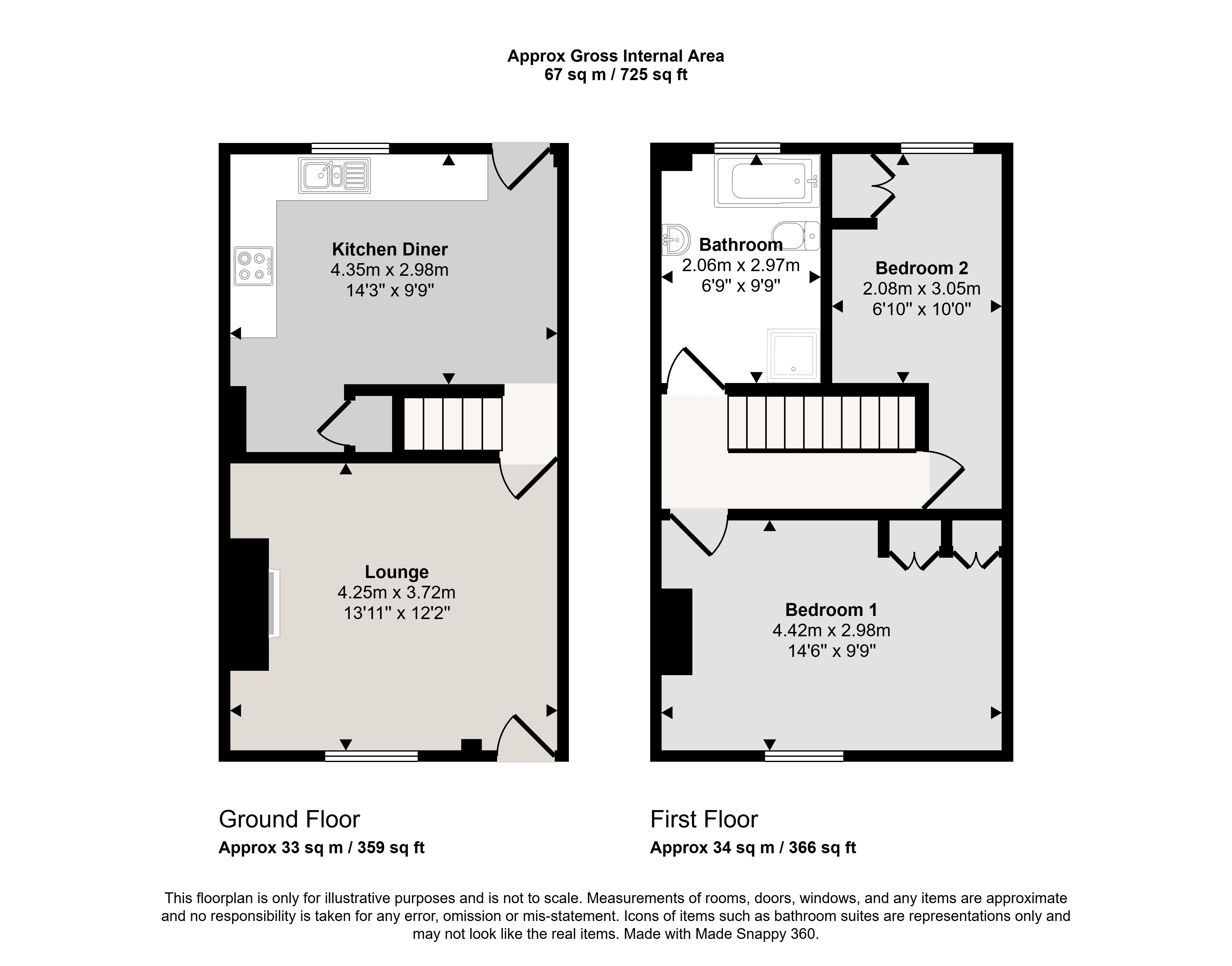 33, Dean Road, Manchester floorplan