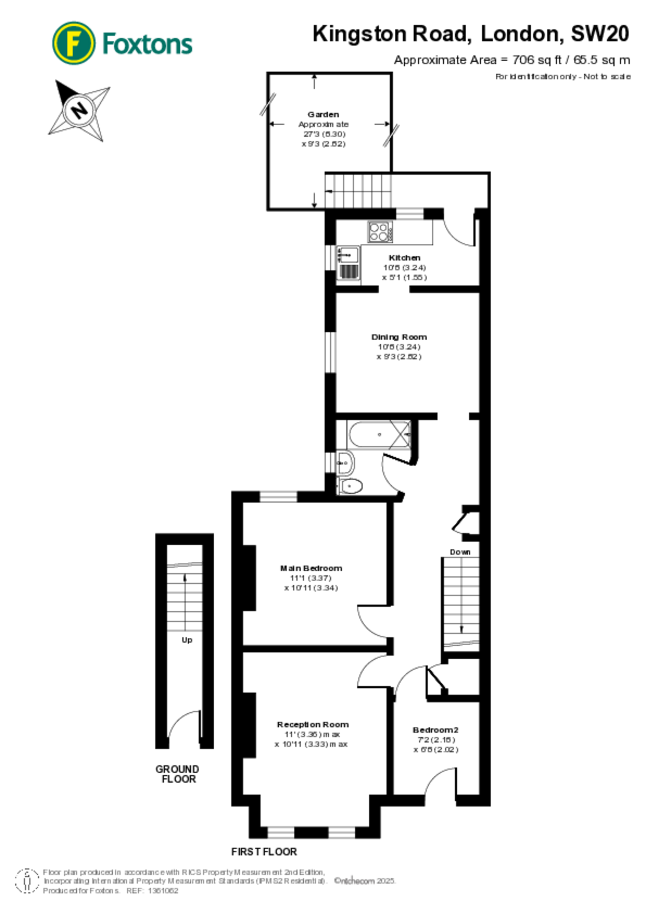 Kingston Road, Raynes Park floorplan