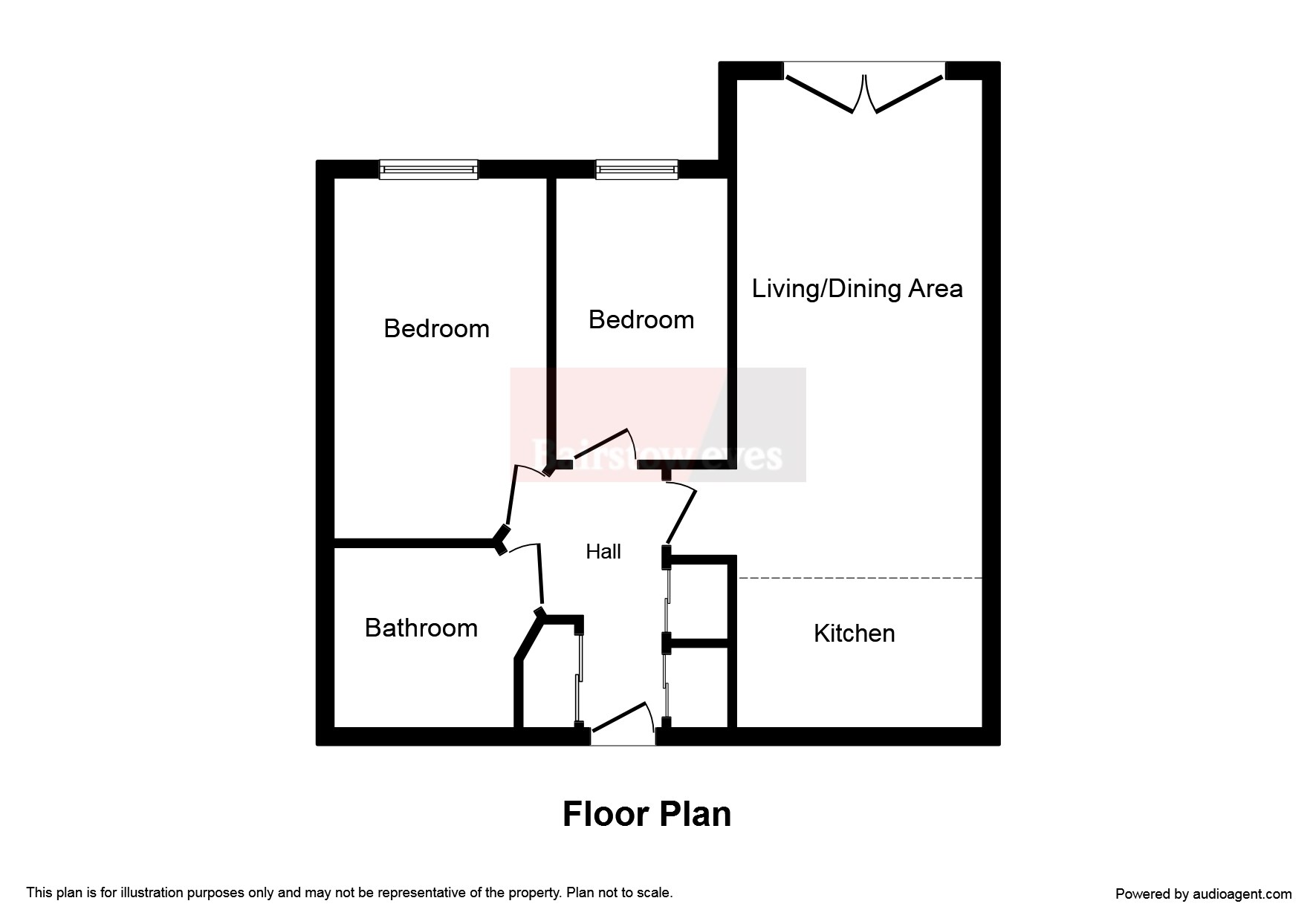 2 Bedrooms Flat to rent in Hogg Lane, Grays RM17