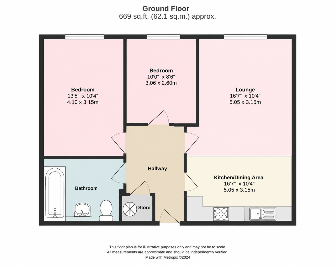 51, Gramercy Park, Coventry floorplan