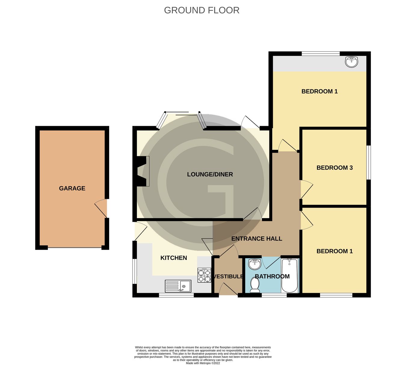 133, Victoria Avenue, Hastings floorplan