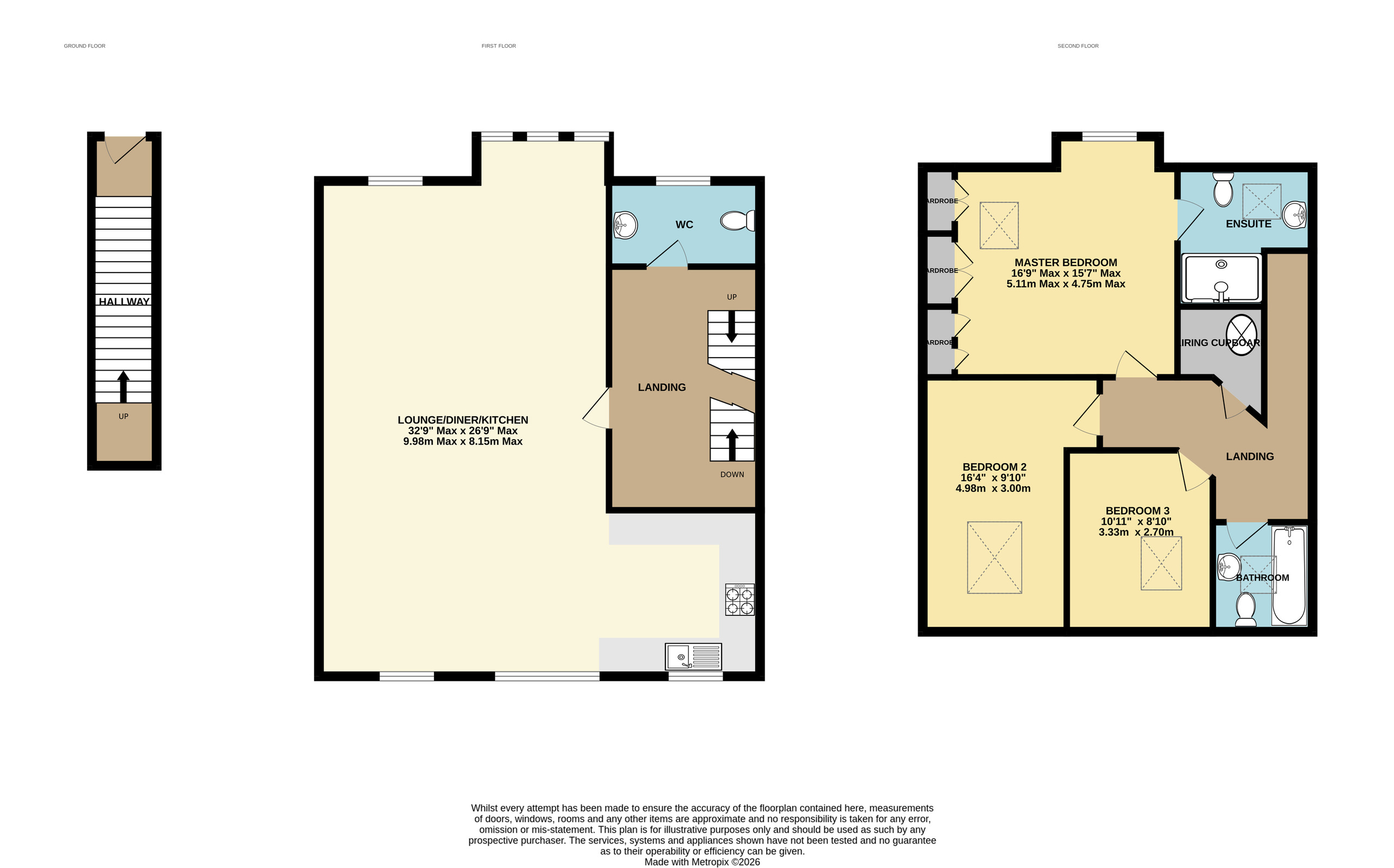 16 Alm Place, Portland floorplan