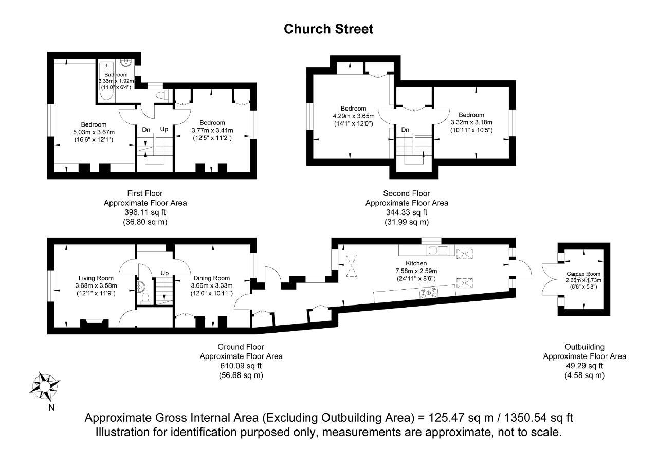 22, Church Street, Steyning floorplan