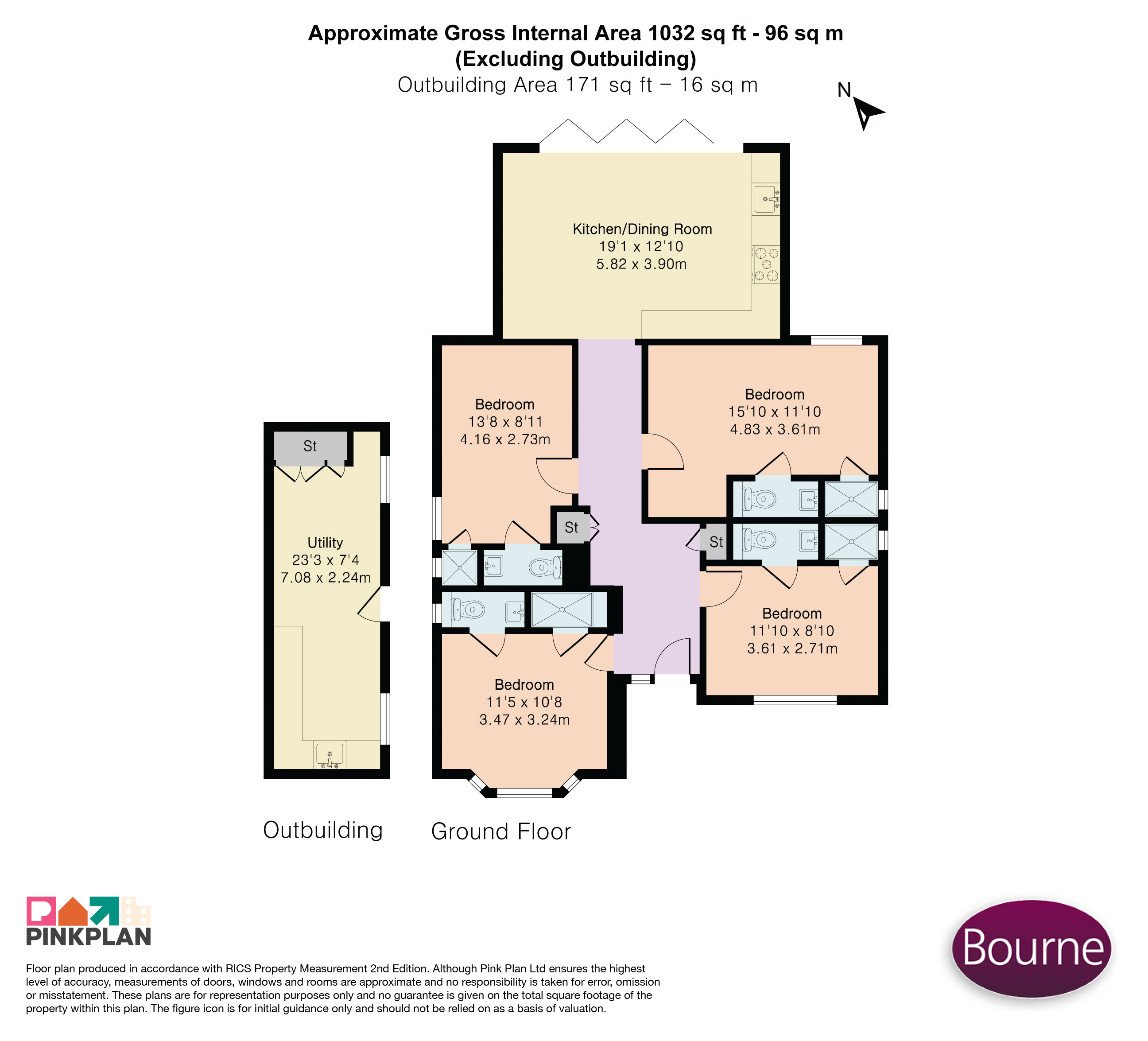 Room 1, 11, Loncin Mead Avenue, Addlestone floorplan
