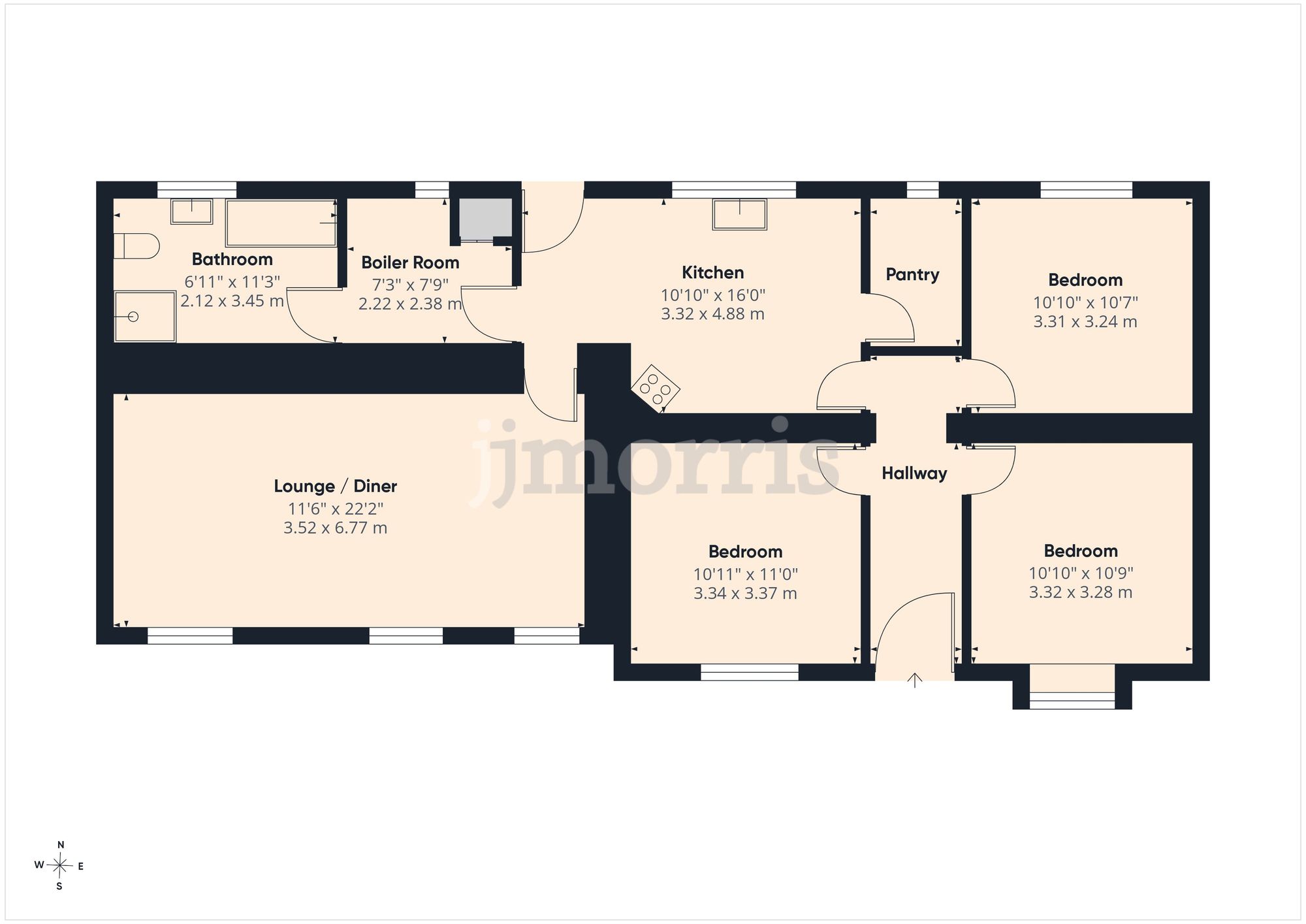 Sunnybank, Kilgetty floorplan