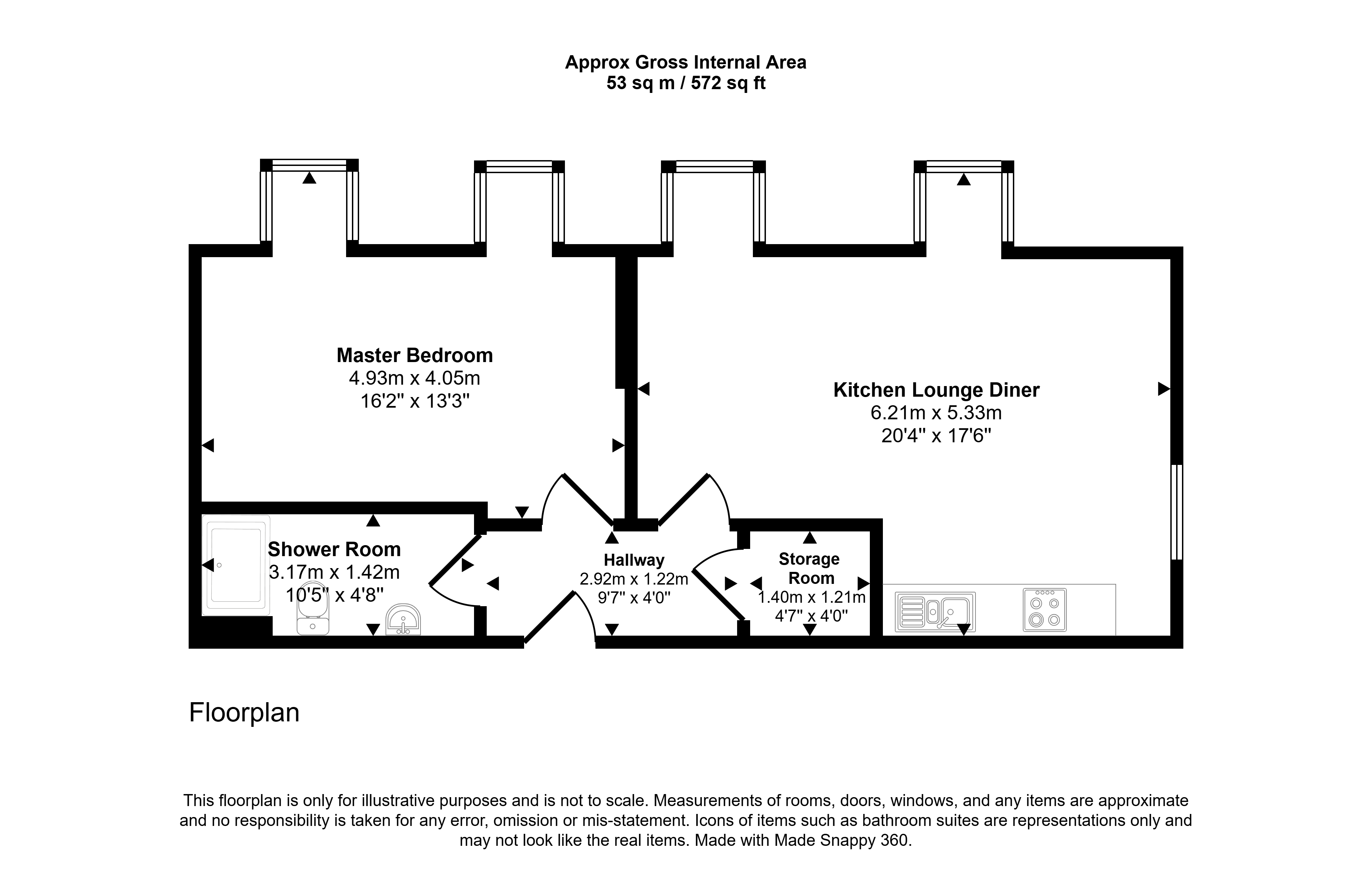 Goschen Street, Sunderland floorplan