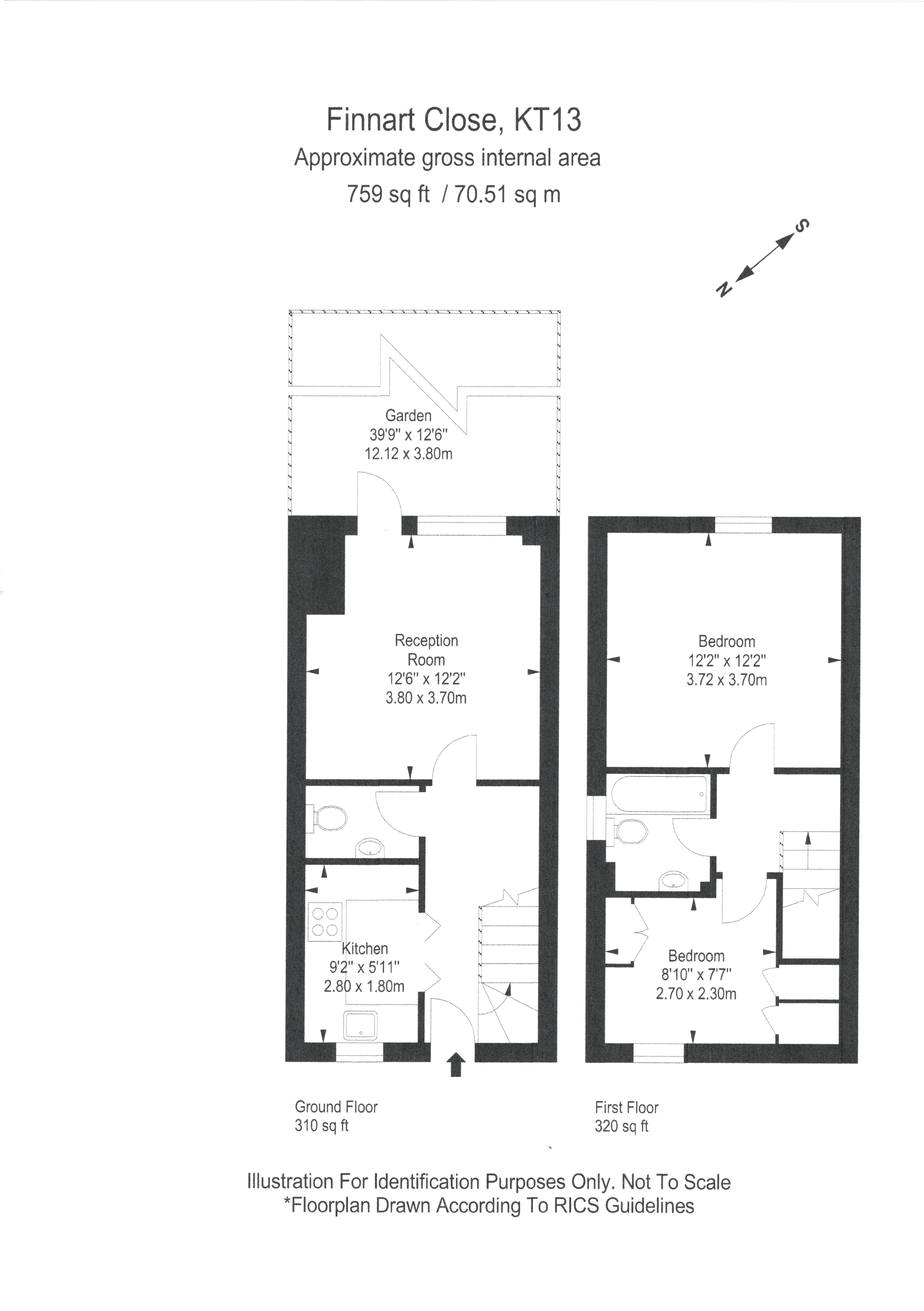 29, Finnart Close, Weybridge floorplan