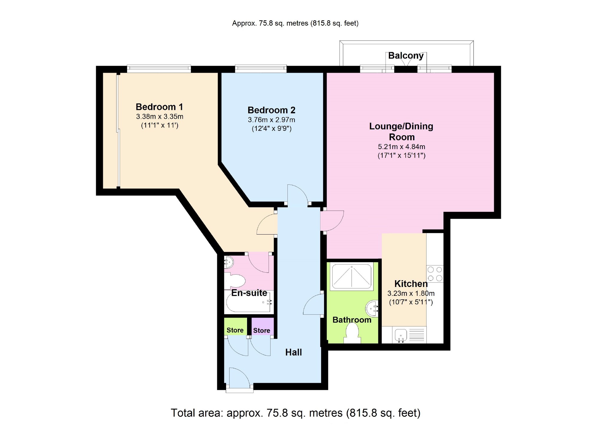 2 Bedrooms Flat for sale in The Waterfront, Hertford SG14