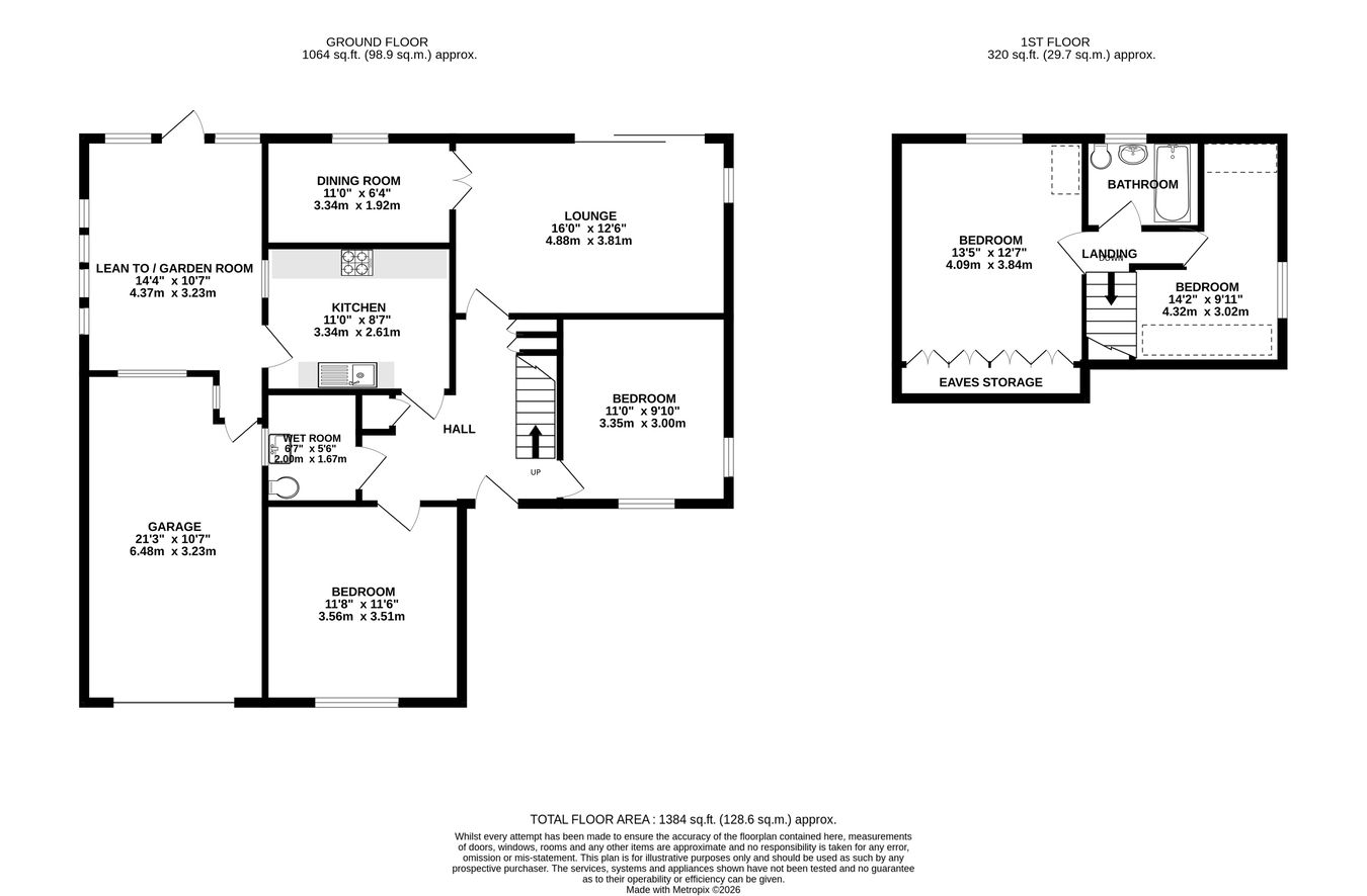 4, Milden Close, Frimley Green floorplan