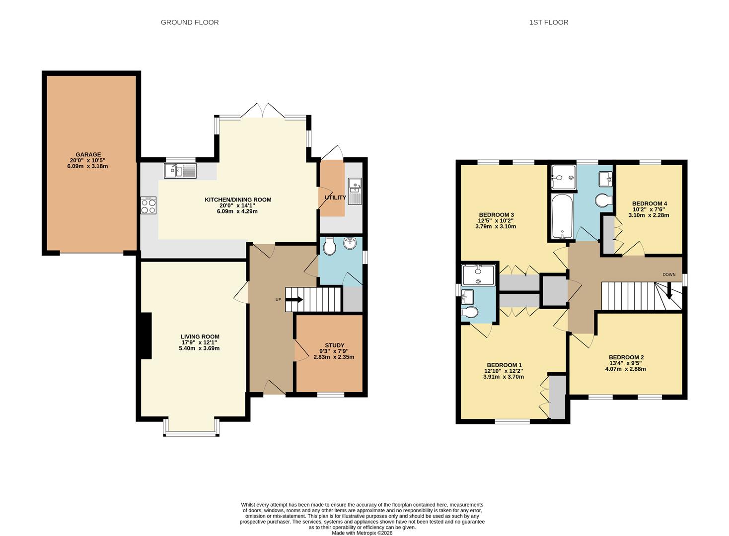 Elmores Well Avenue, Exeter floorplan