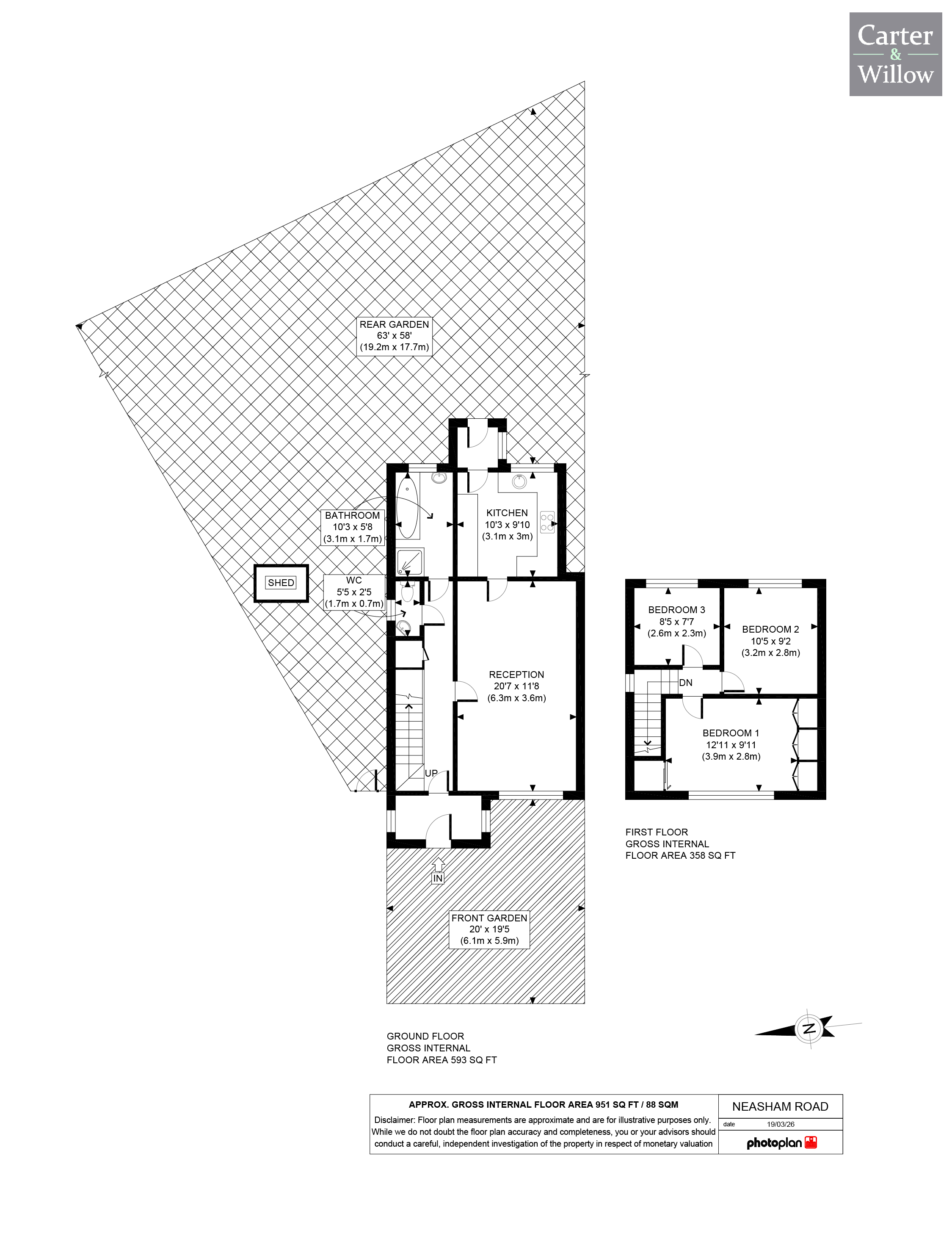 51, Neasham Road, Dagenham floorplan