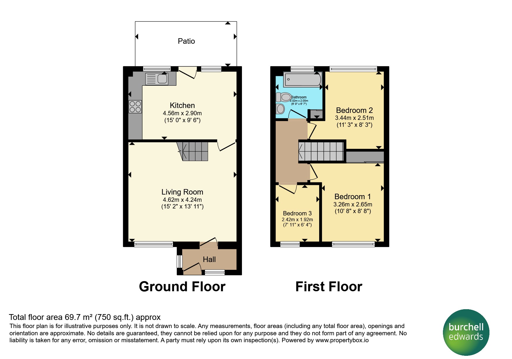 1, Elder Close, Alfreton floorplan