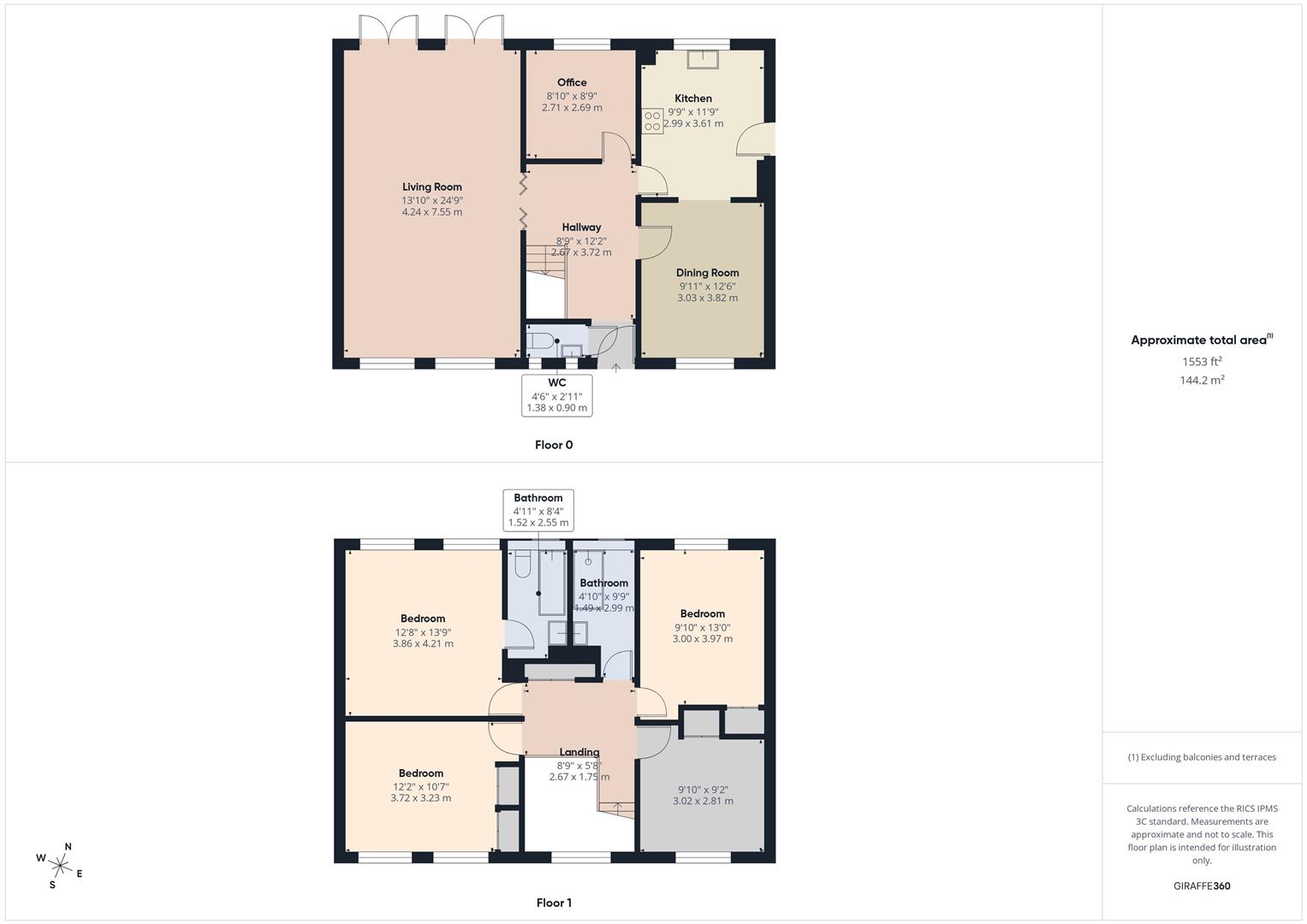 2, Tellisford, Esher floorplan