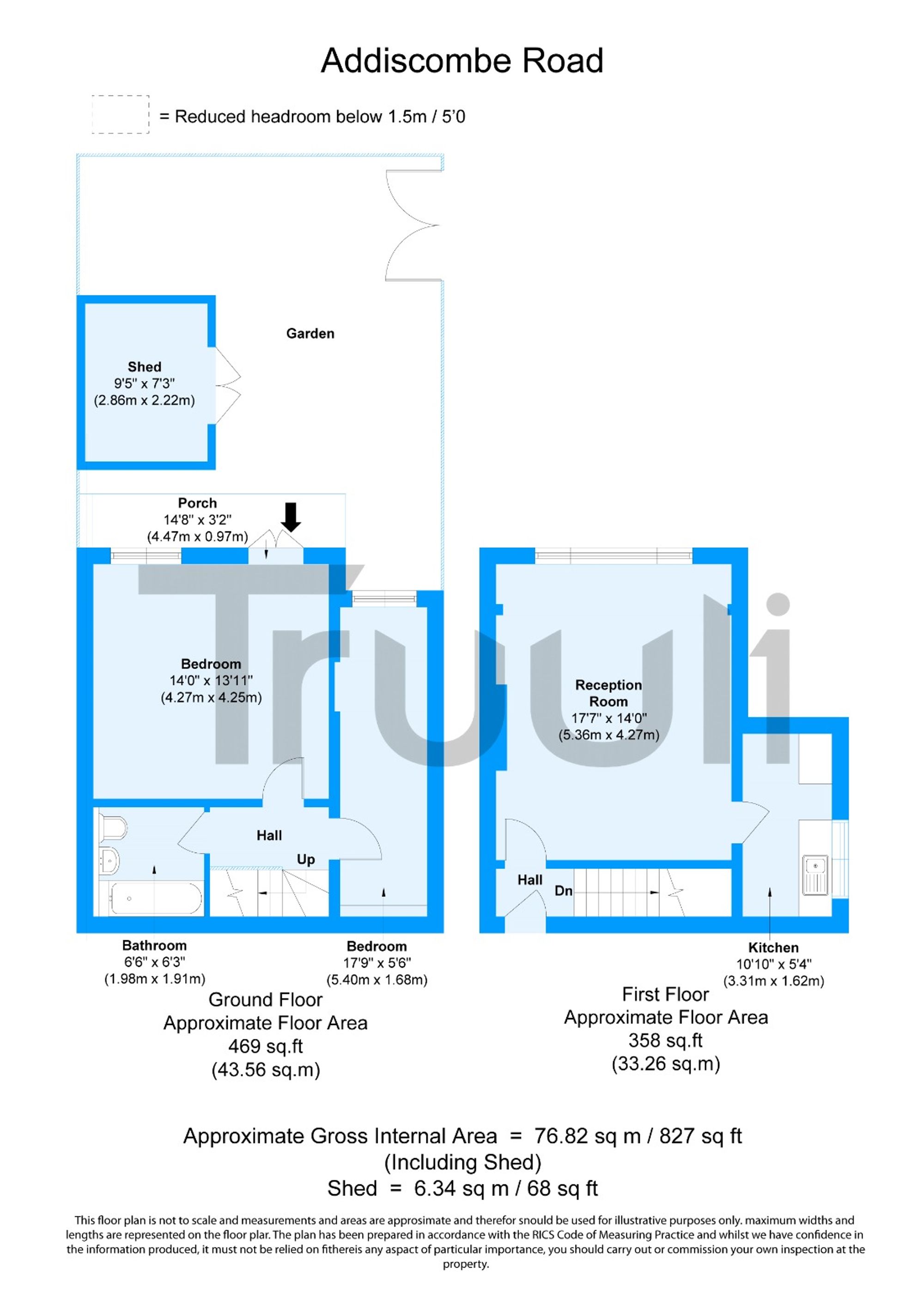 Flat 2 91 Addiscombe Road, Croydon, Croydon floorplan