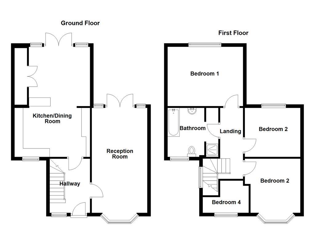32, Leinster Road, Manchester floorplan