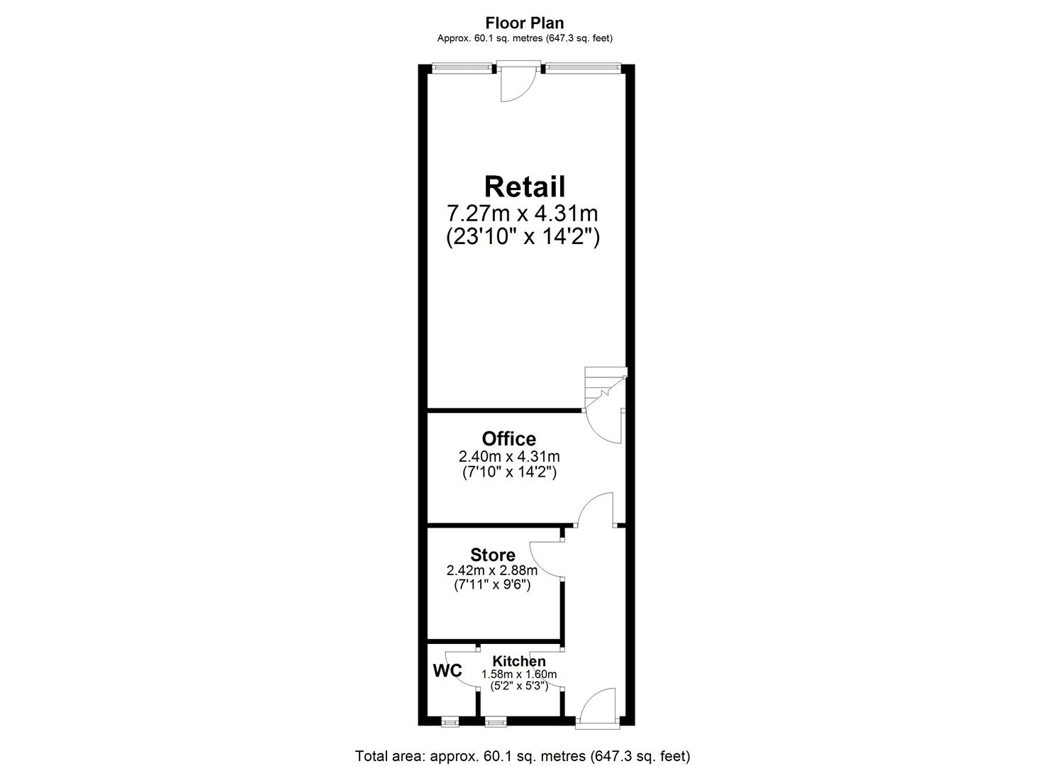 18B, New Road, Chippenham floorplan