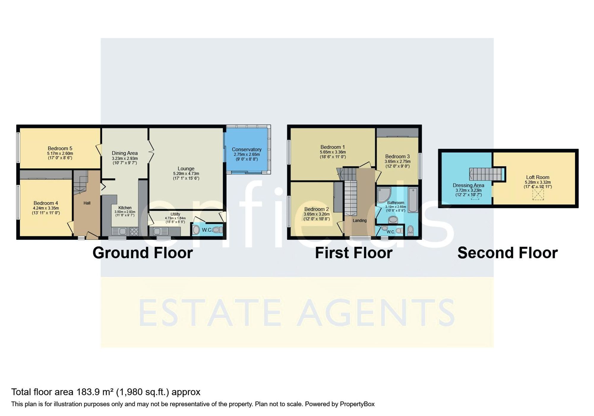 24 Homeside Road, Bournemouth floorplan
