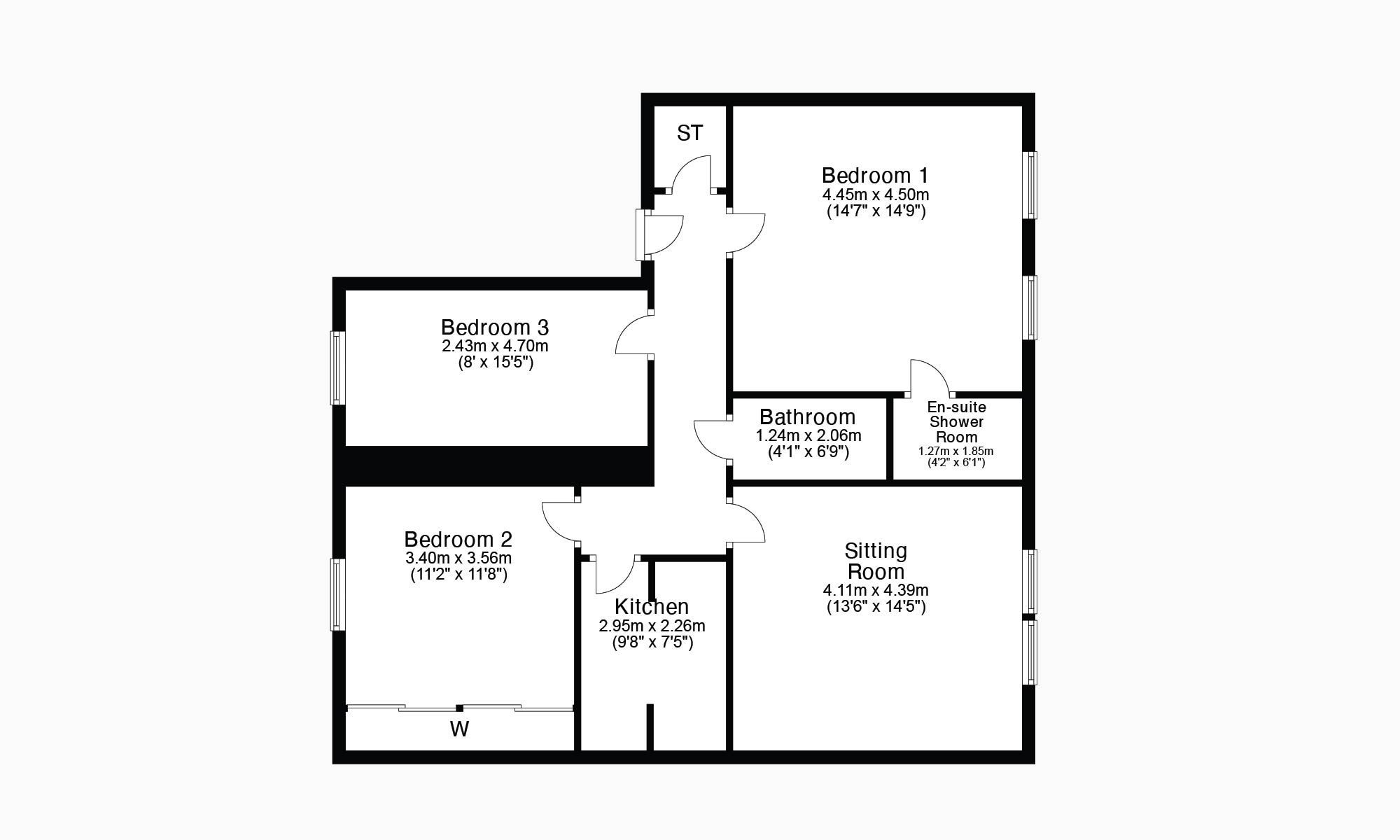 Vicar Street, Falkirk, Stirlingshire FK1, 3 bedroom flat for sale ...