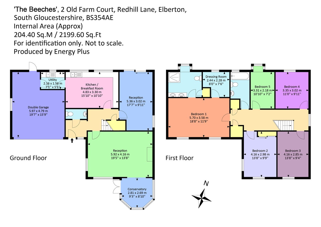 'The Beeches', Old Farm Court, Elberton floorplan