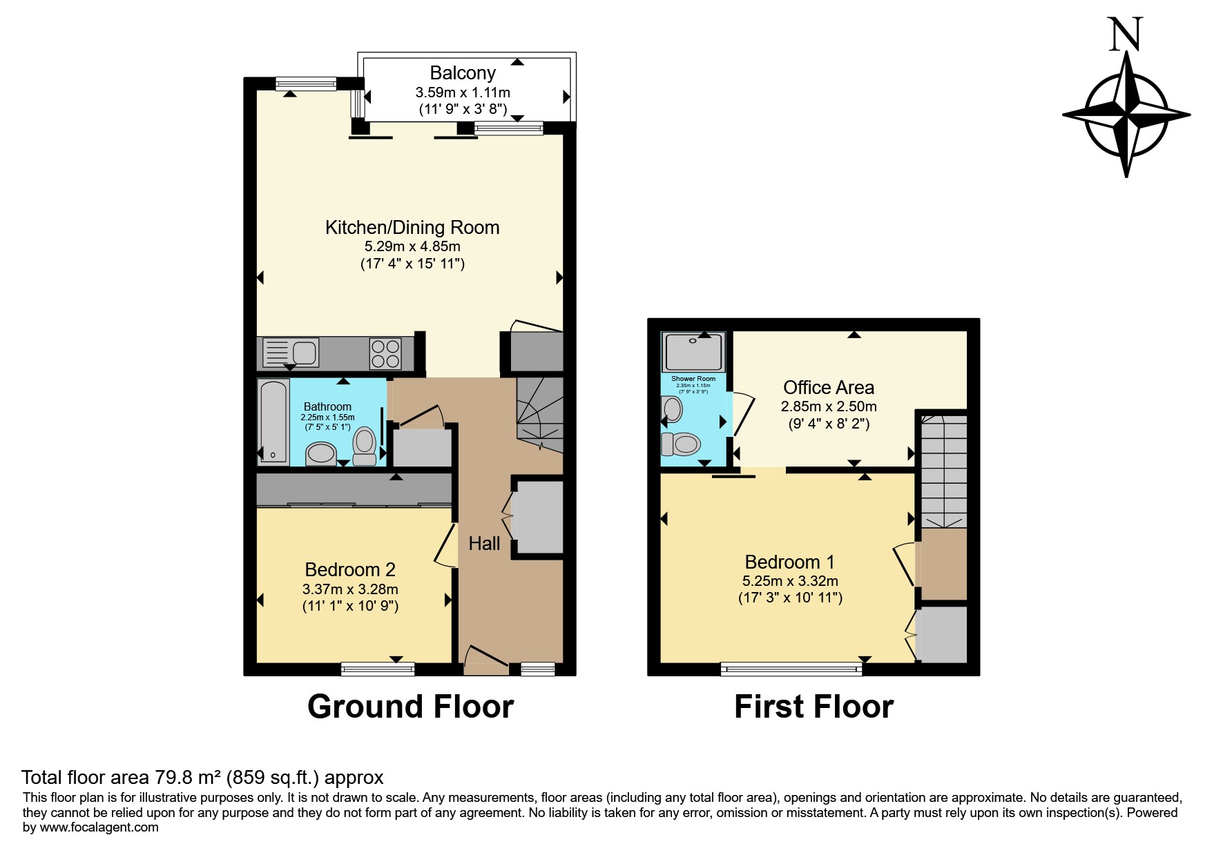 Unit 50, Benyon Wharf, Kingsland Road, London floorplan