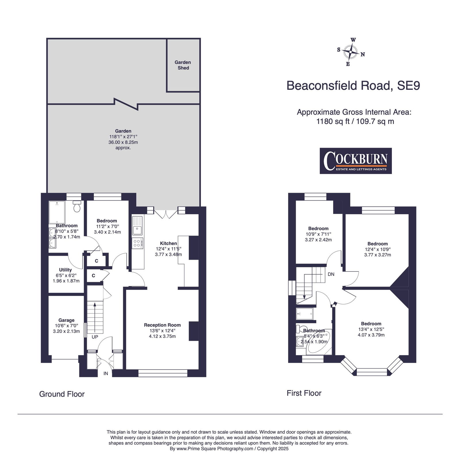 100, Beaconsfield Road, London floorplan