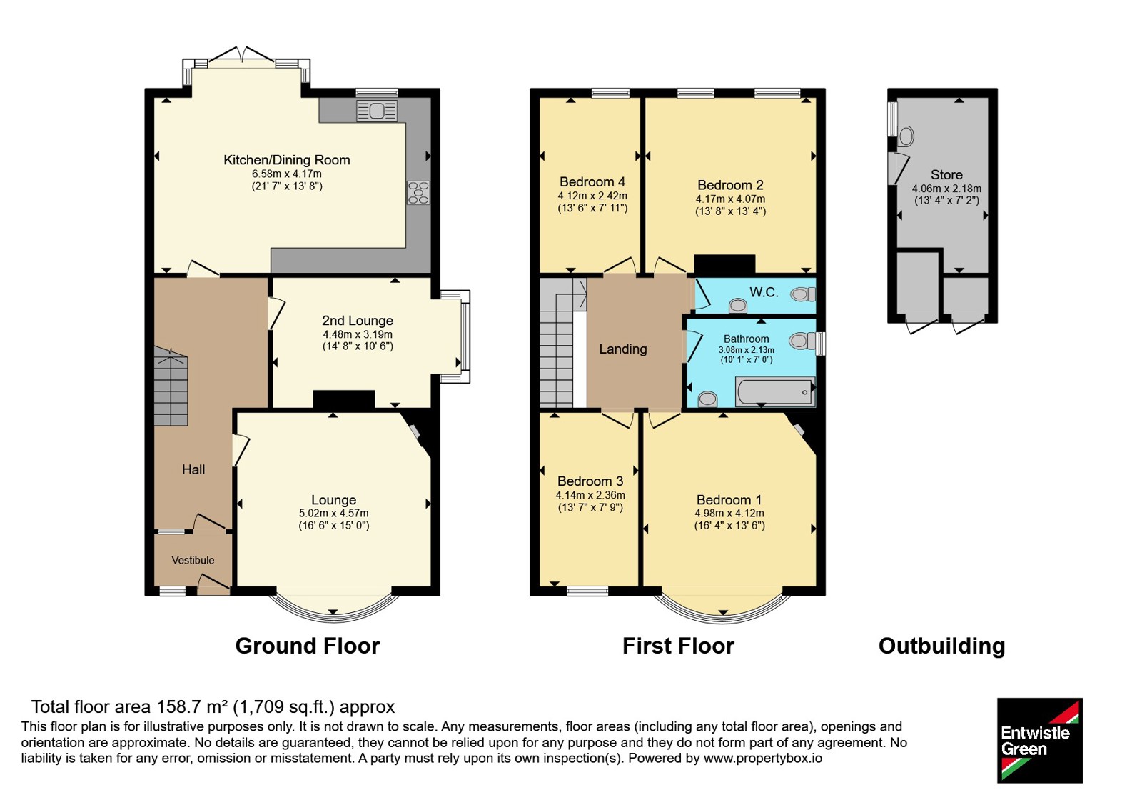 429, Lytham Road, Lancashire floorplan