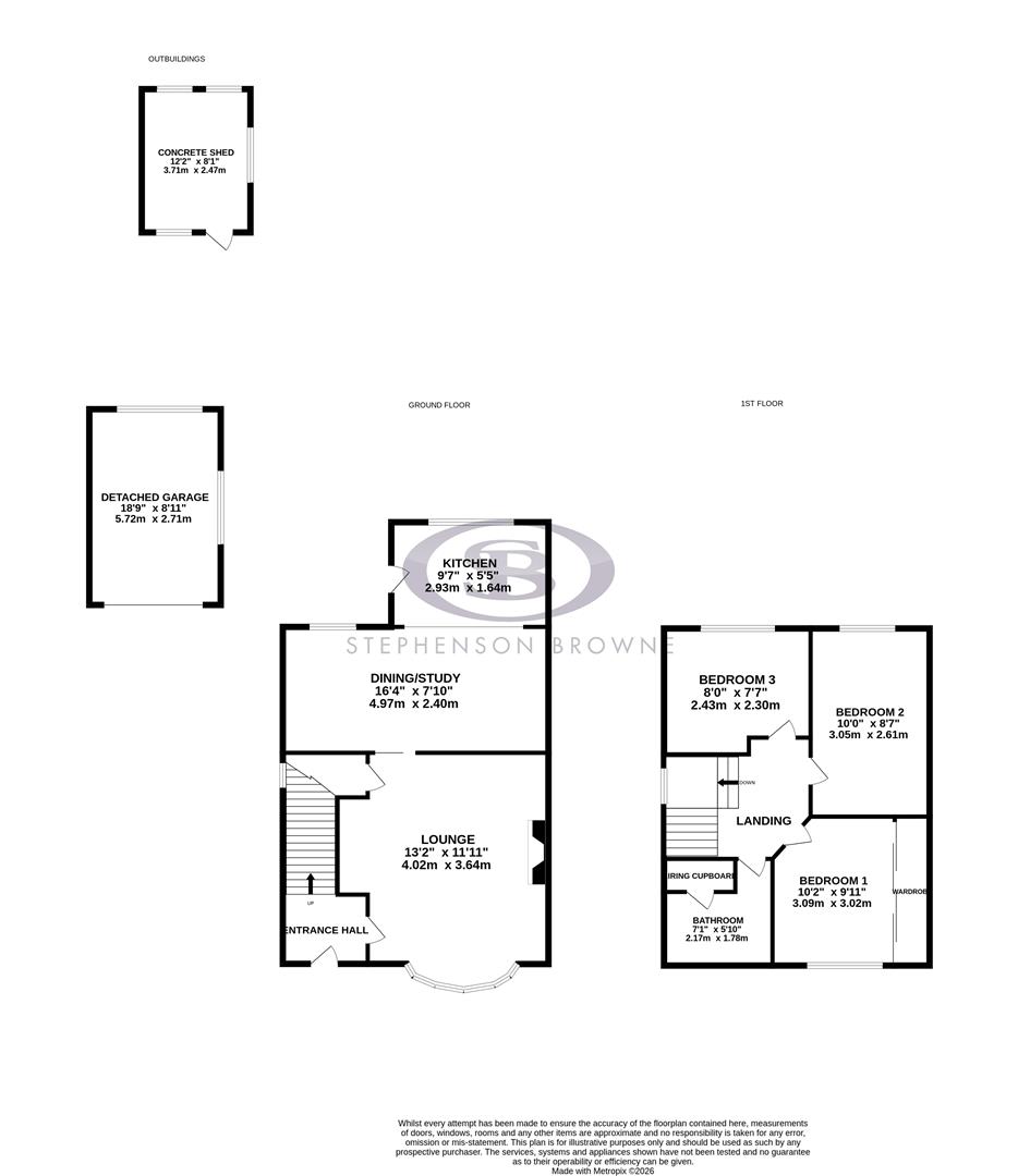 Heath Road, Congleton floorplan